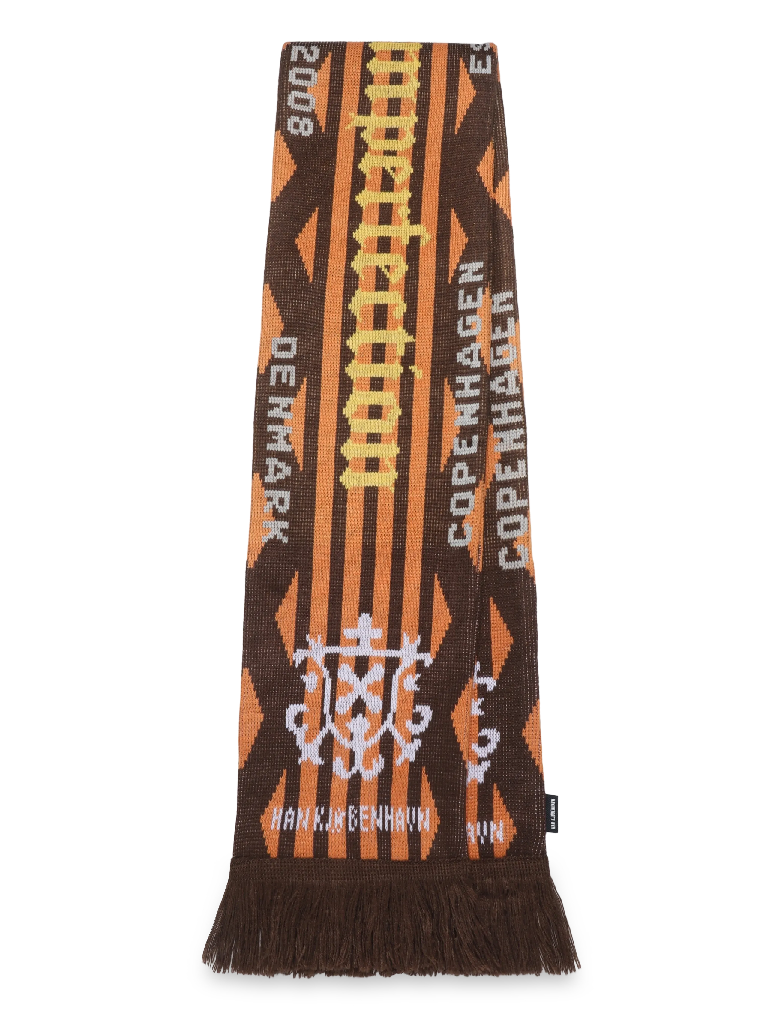 HAN Kjøbenhavn - Club Scarf - halsdukar - dark brown - 1