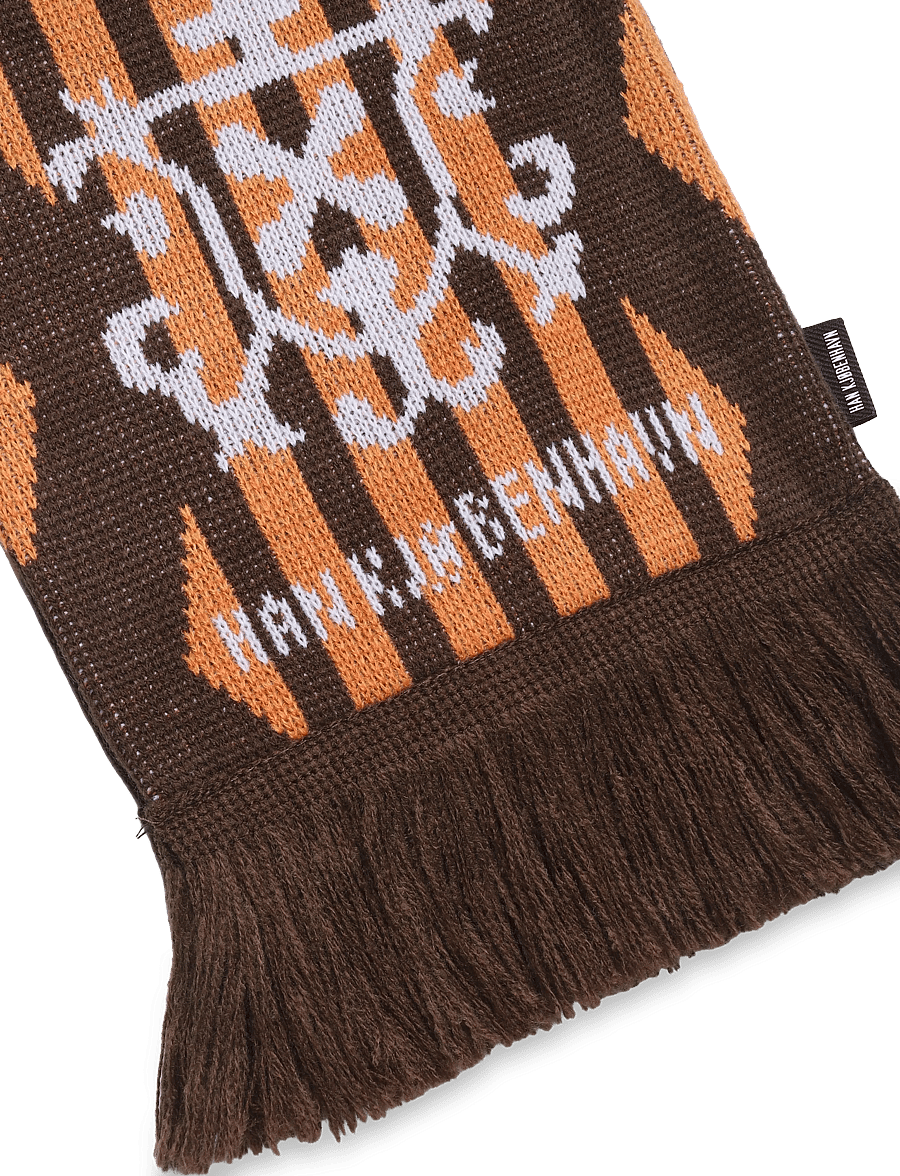 HAN Kjøbenhavn - Club Scarf - winterschals - dark brown - 2