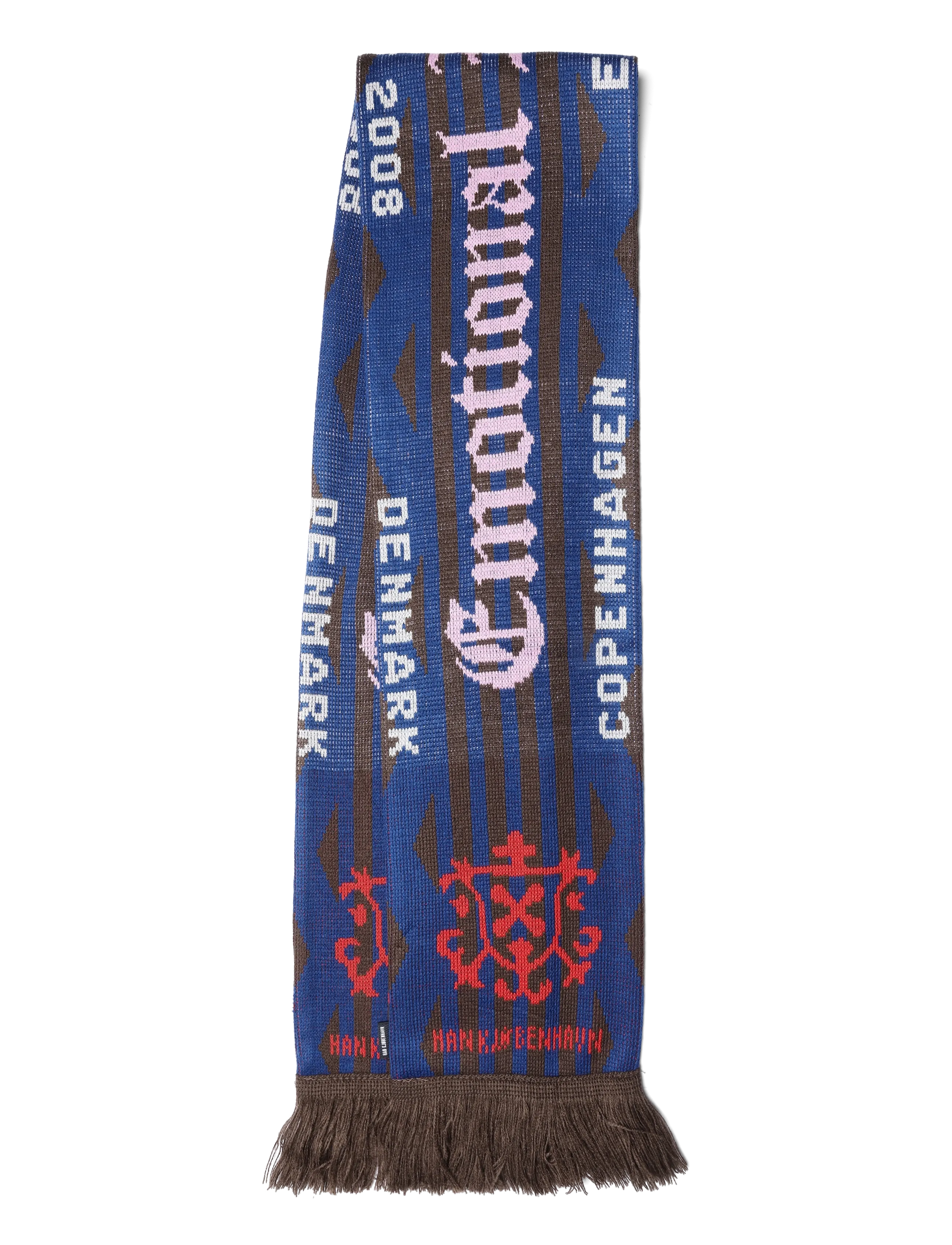 HAN Kjøbenhavn Club Scarf - Halsdukar - MIDNIGHT NAVY / navy