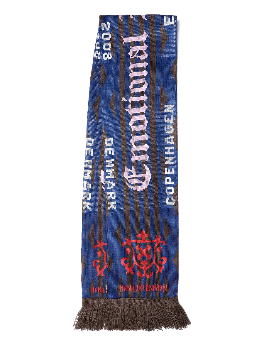 HAN Kjøbenhavn - Club Scarf - winterschals - midnight navy - 0