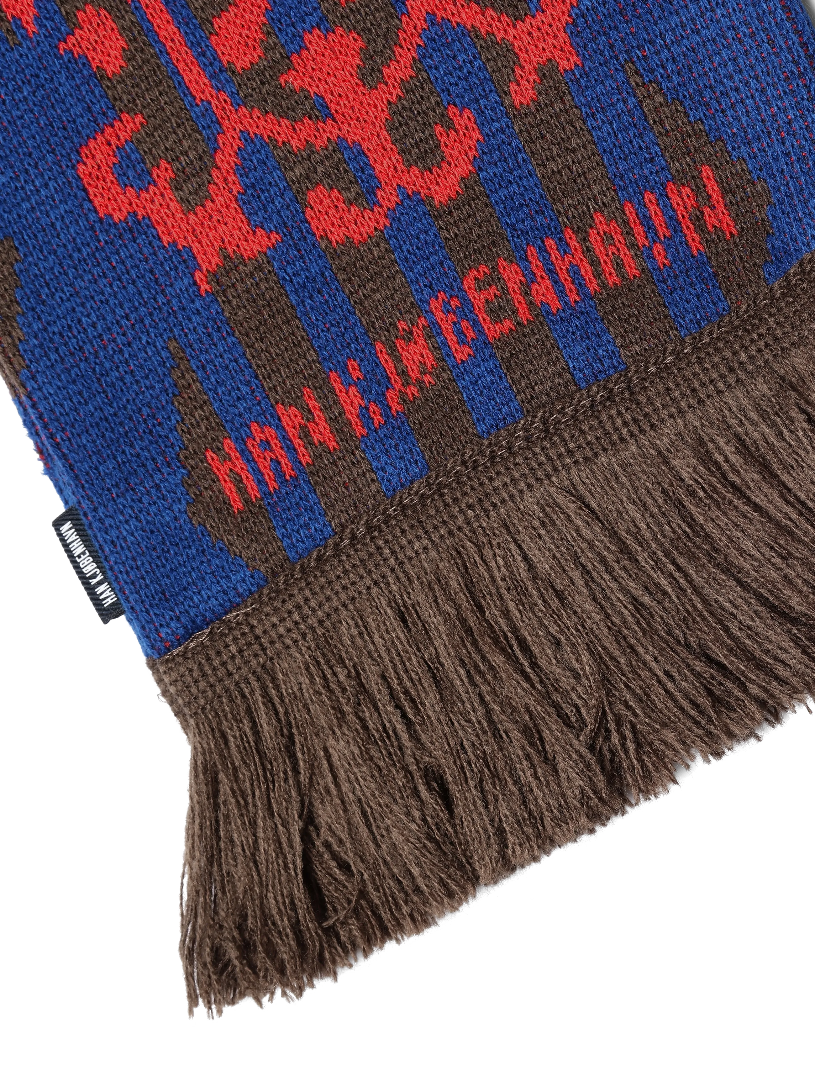 HAN Kjøbenhavn - Club Scarf - szaliki zimowe - midnight navy - 2