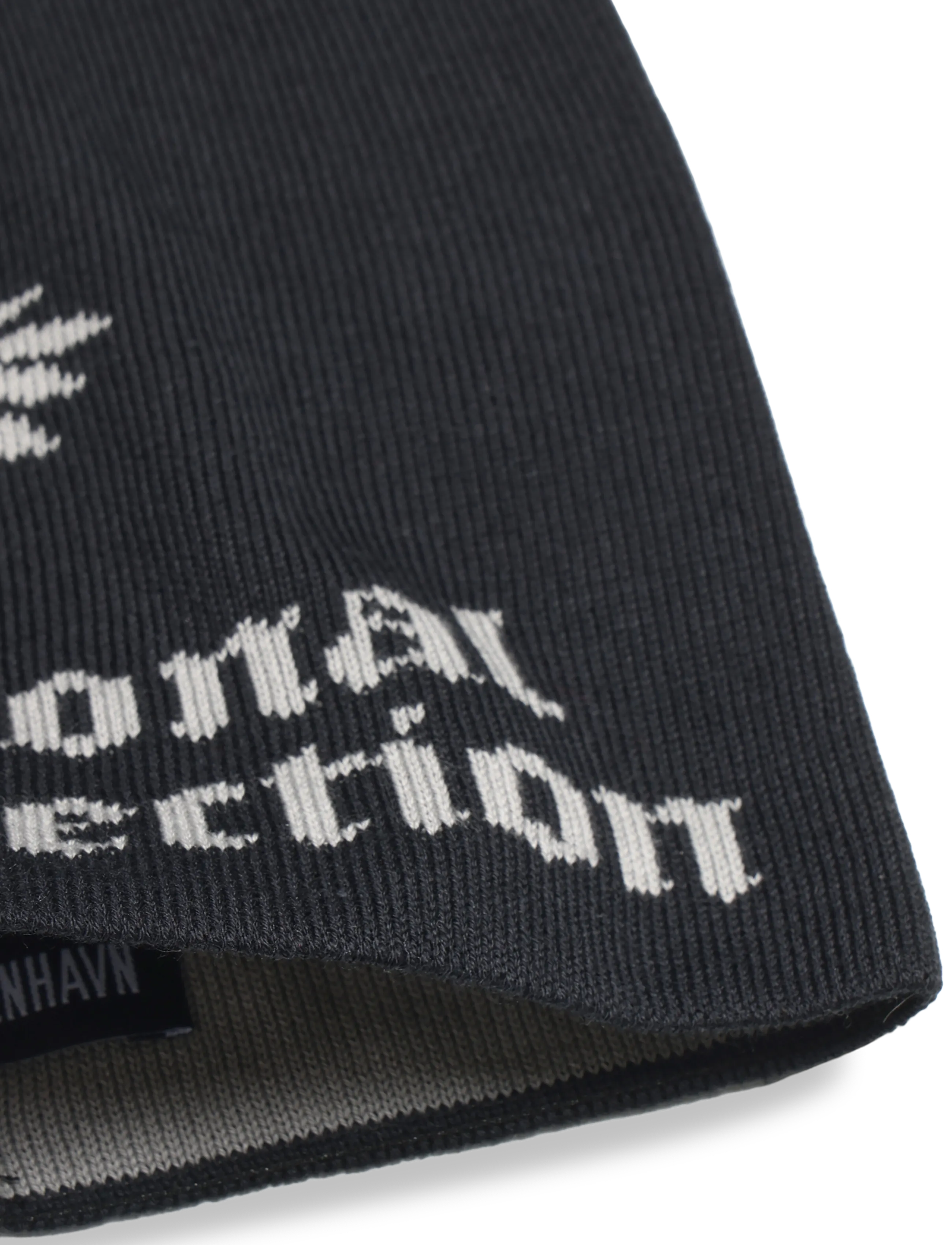 HAN Kjøbenhavn - Graphic Beanie - accessoires - black - 2