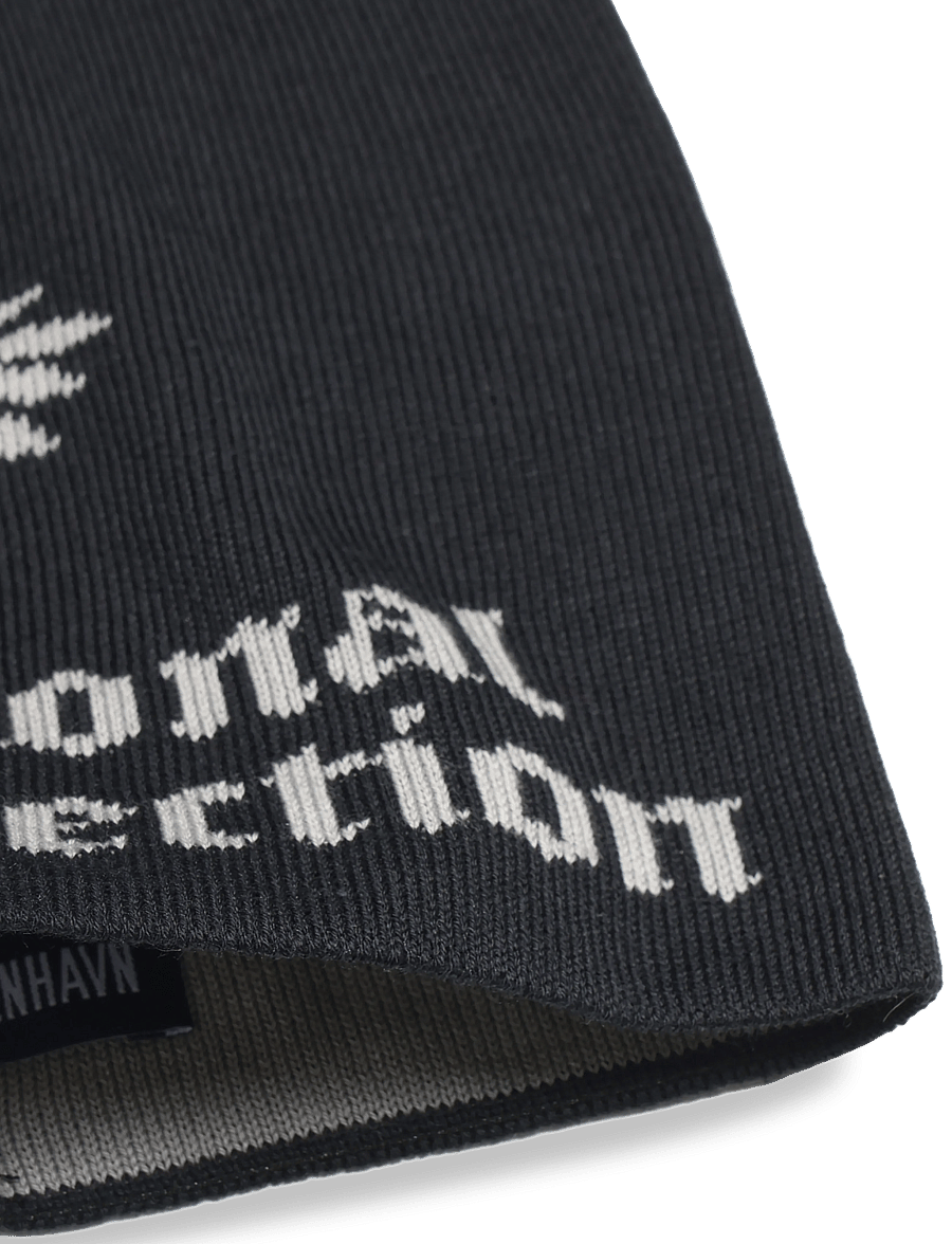 HAN Kjøbenhavn - Graphic Beanie - nach anlass kaufen - black - 2