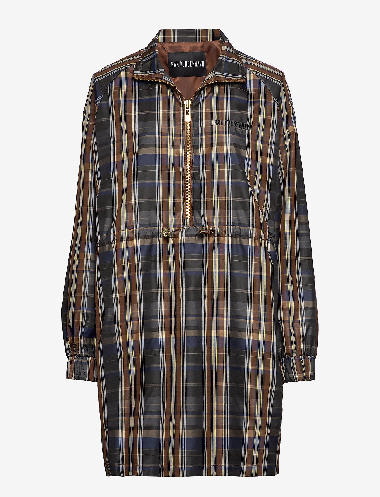 HAN Kjøbenhavn Clothing - Track dress - brown check - 0