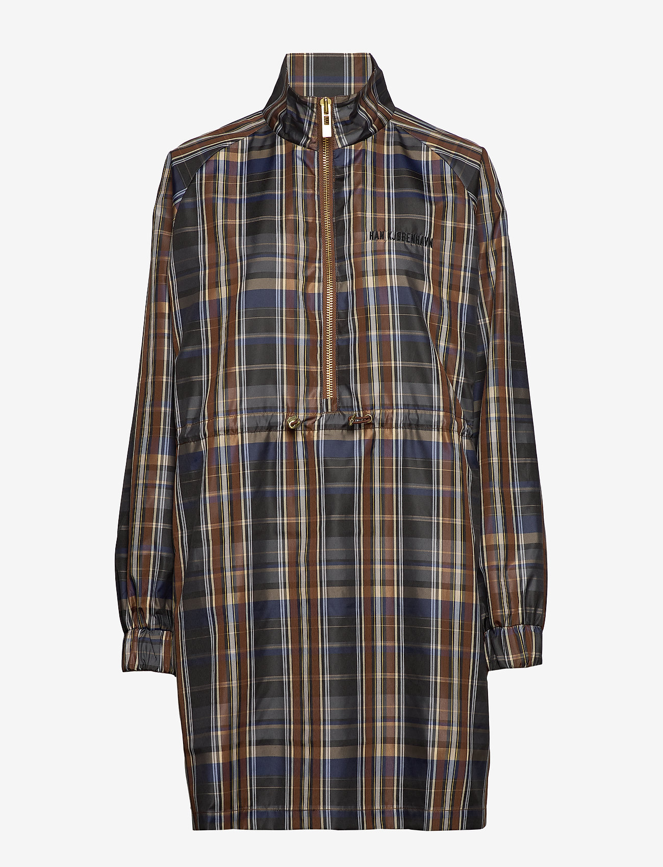 HAN Kjøbenhavn Clothing - Track dress - brown check - 1