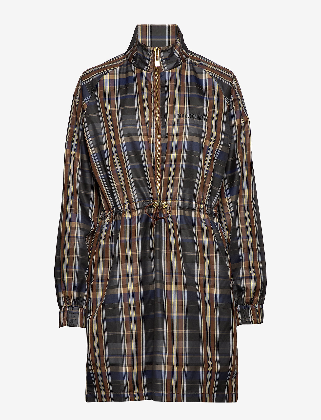 HAN Kjøbenhavn Clothing - Track dress - brown check - 2