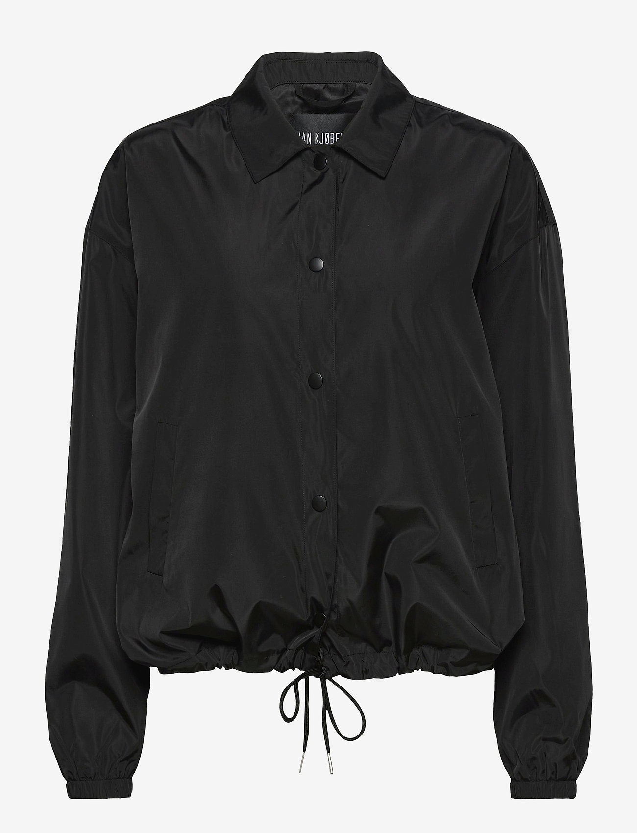 HAN Kjøbenhavn Clothing - Coach Jacket - black nylon - 0