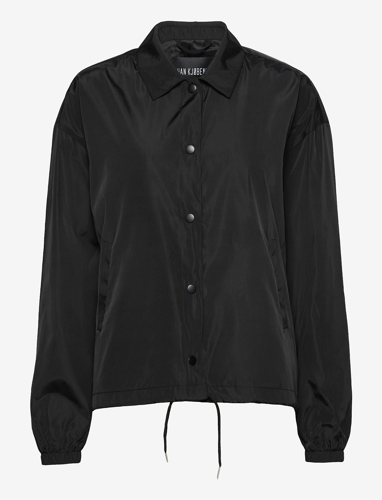 HAN Kjøbenhavn Clothing - Coach Jacket - black nylon - 2