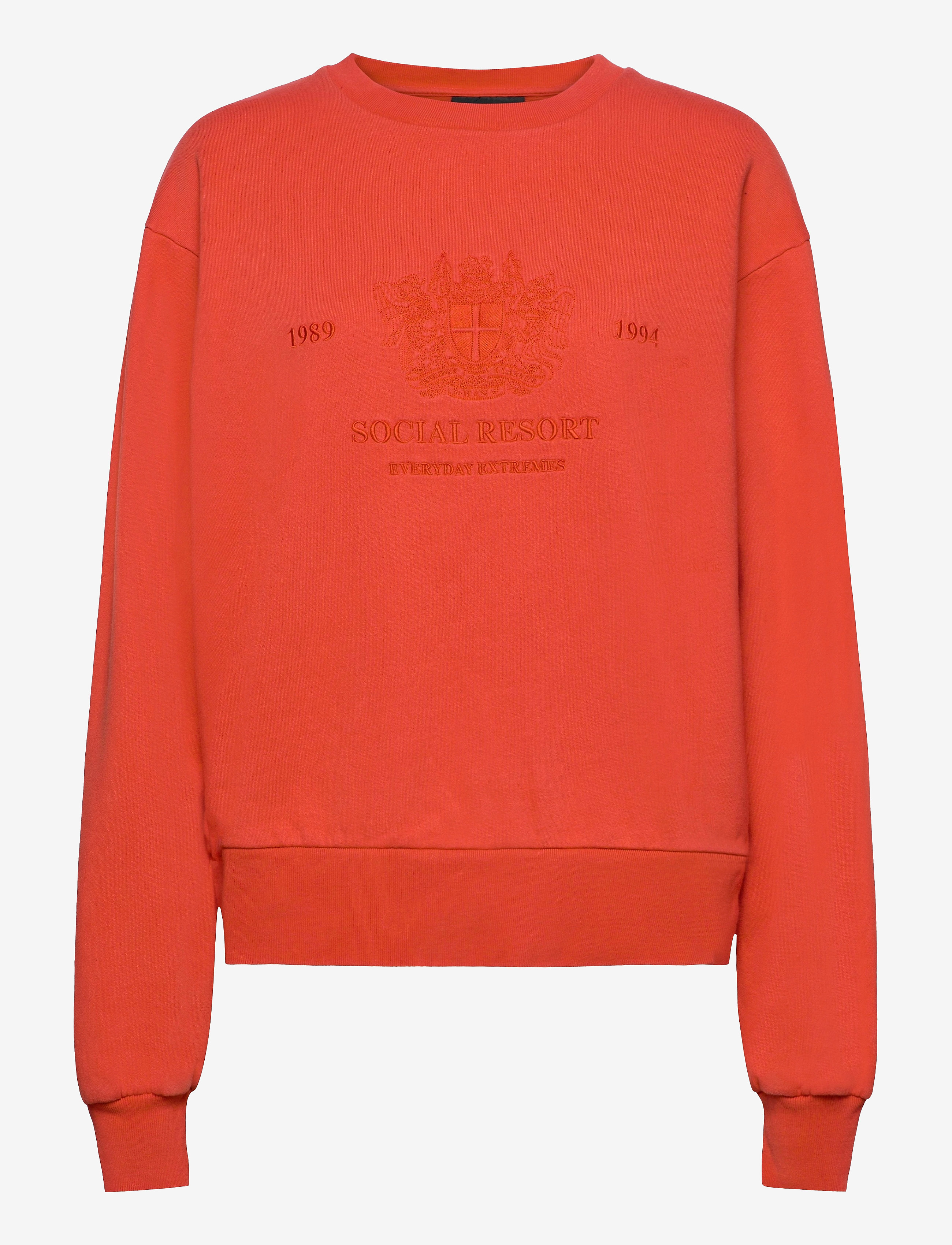 HAN Kjøbenhavn Clothing - Bulky Crew - faded red - 0