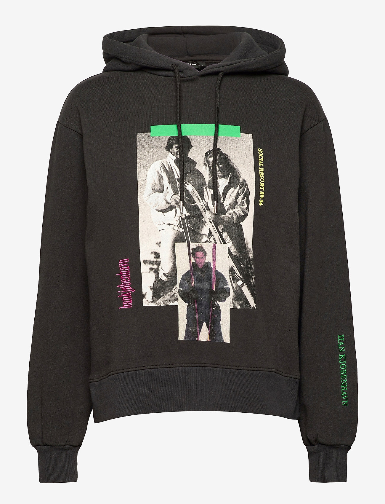 HAN Kjøbenhavn Clothing - Bulky Hoodie - faded black - 0
