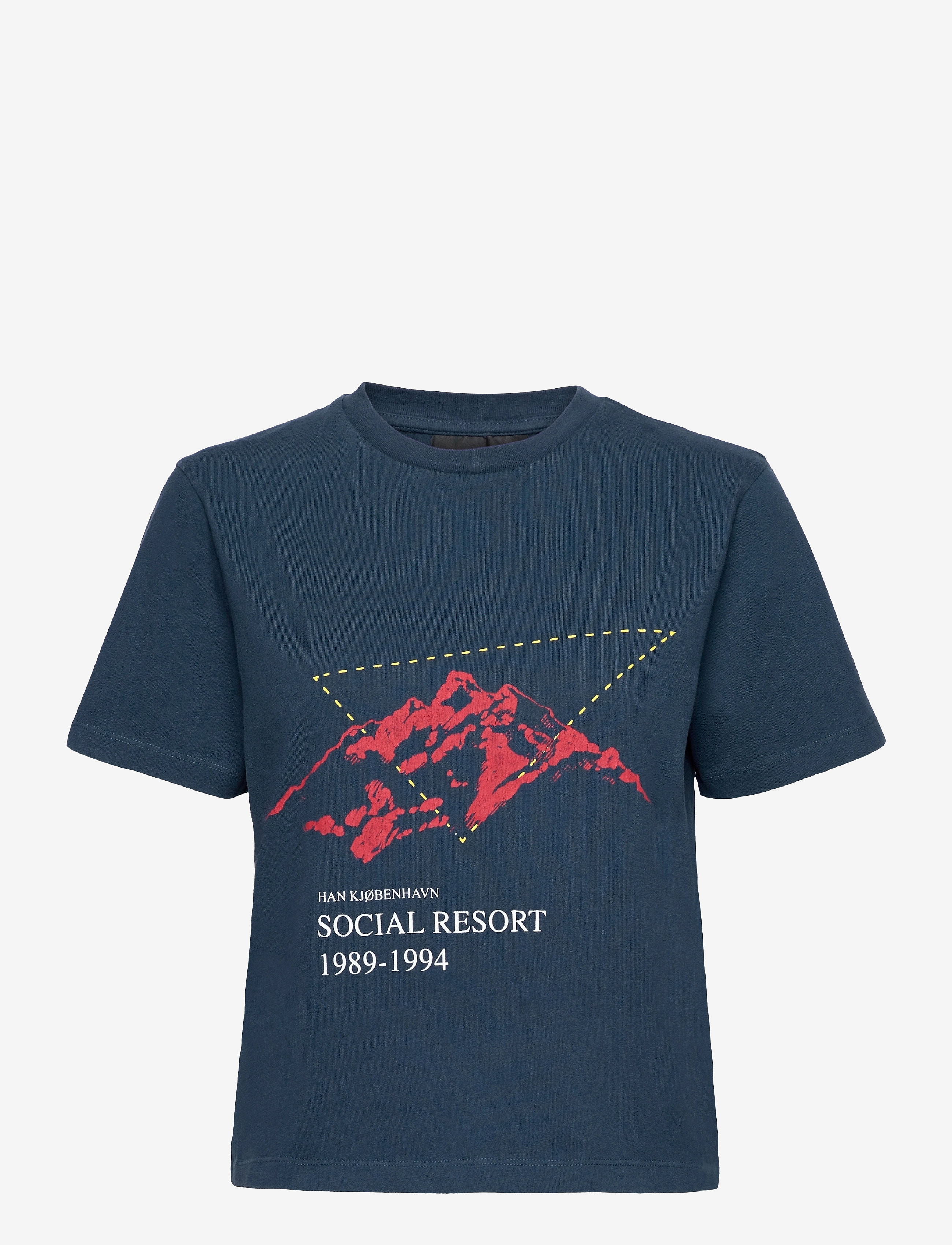HAN Kjøbenhavn Clothing - Artwork Tee - faded navy - 0