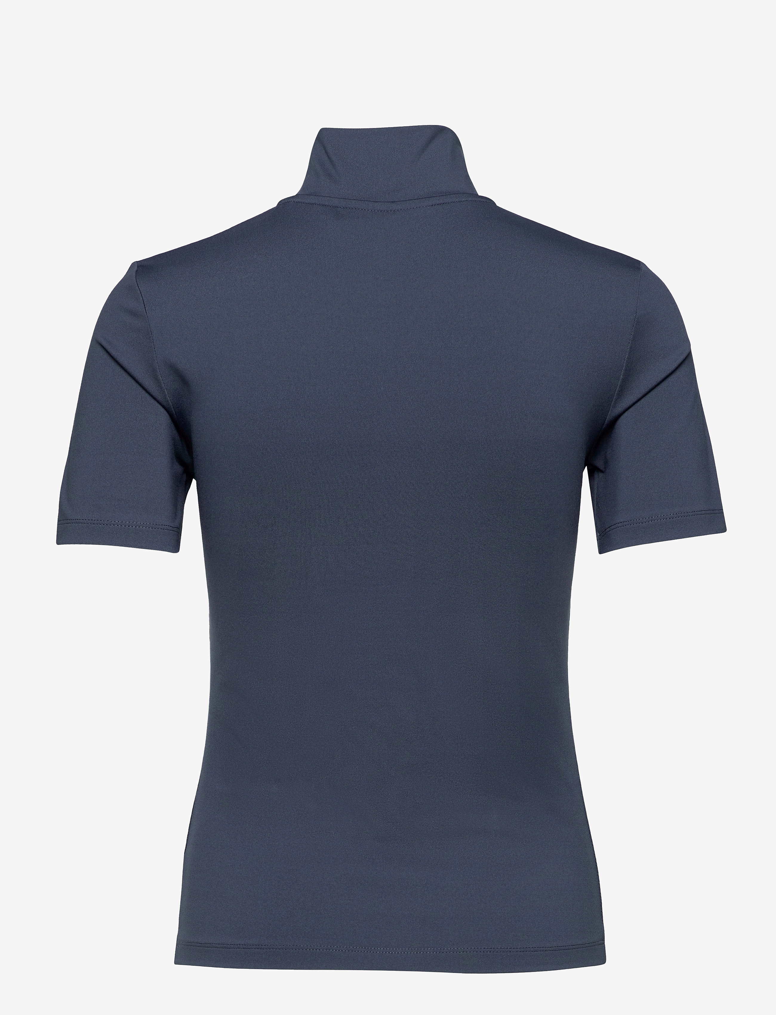 HAN Kjøbenhavn Clothing - Half Zip Short Sleeve - navy sport - 1