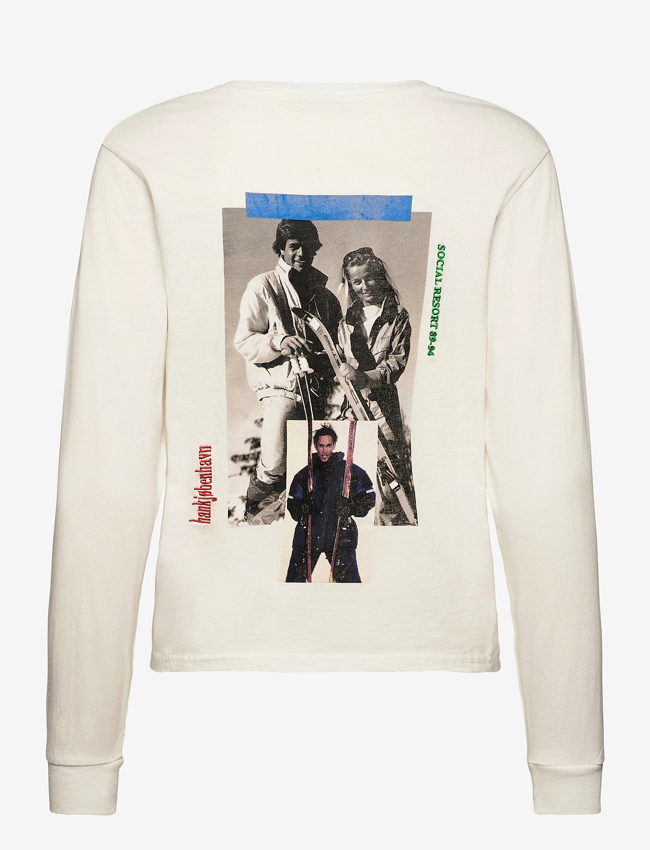 HAN Kjøbenhavn Clothing - Artwork Tee Long Sleeve - off white - 1