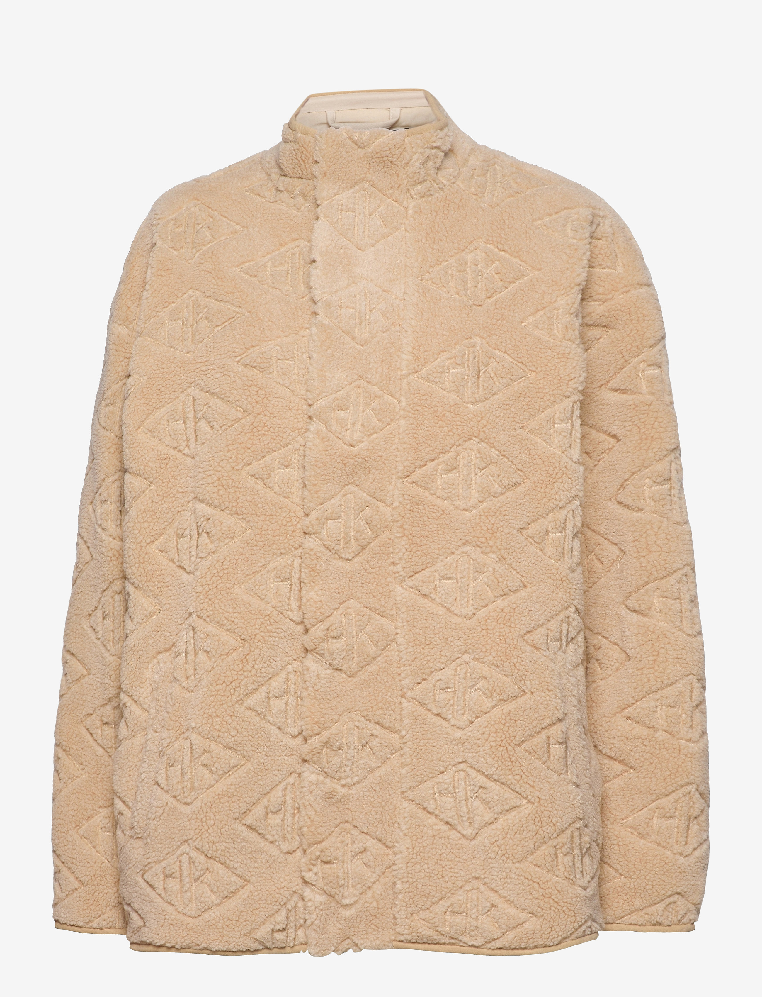 HAN Kjøbenhavn Clothing - Track Fleece - sand logo - 0