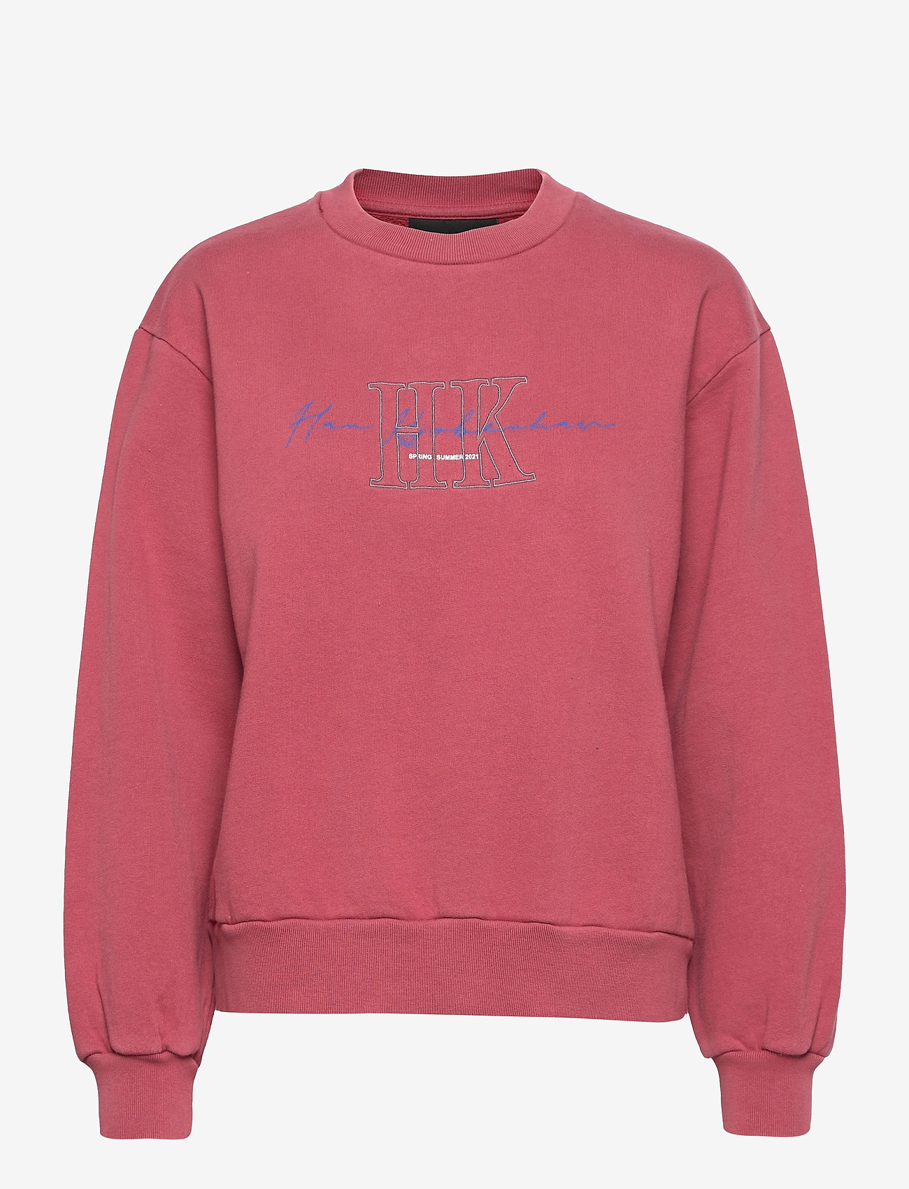 HAN Kjøbenhavn Clothing - Bulky Crew - faded dark red hk - 0