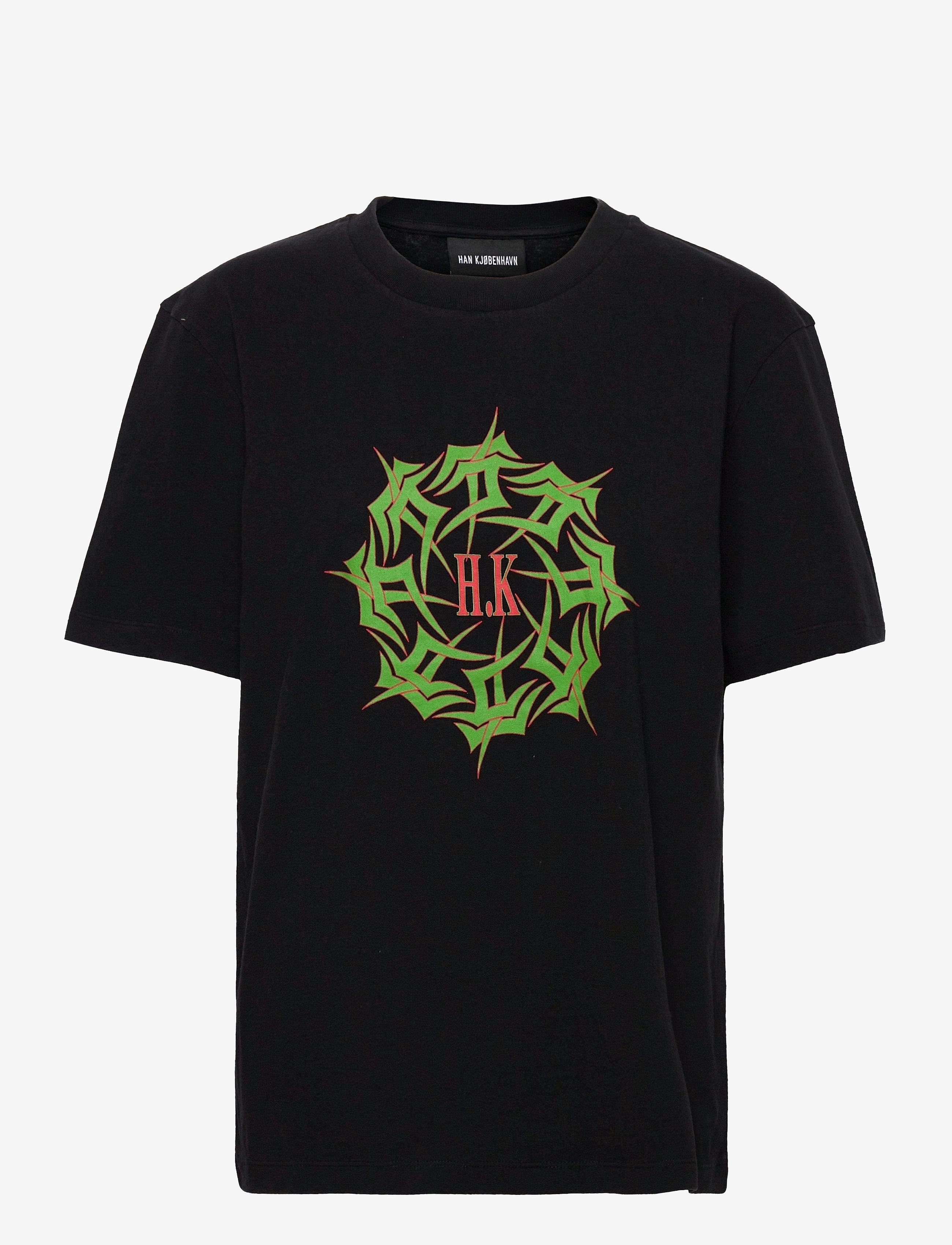 HAN Kjøbenhavn Clothing - Artwork Tee - faded black tribal - 0