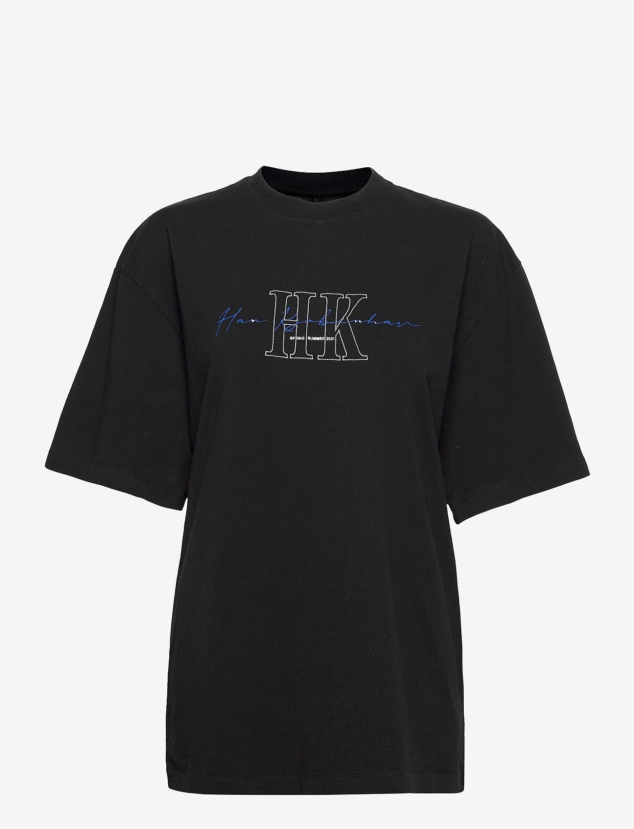 HAN Kjøbenhavn Clothing - Boyfriend Tee - faded black hk - 0
