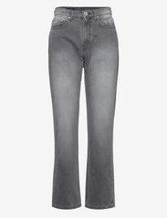 Straight Jeans - GREY STONEWASH