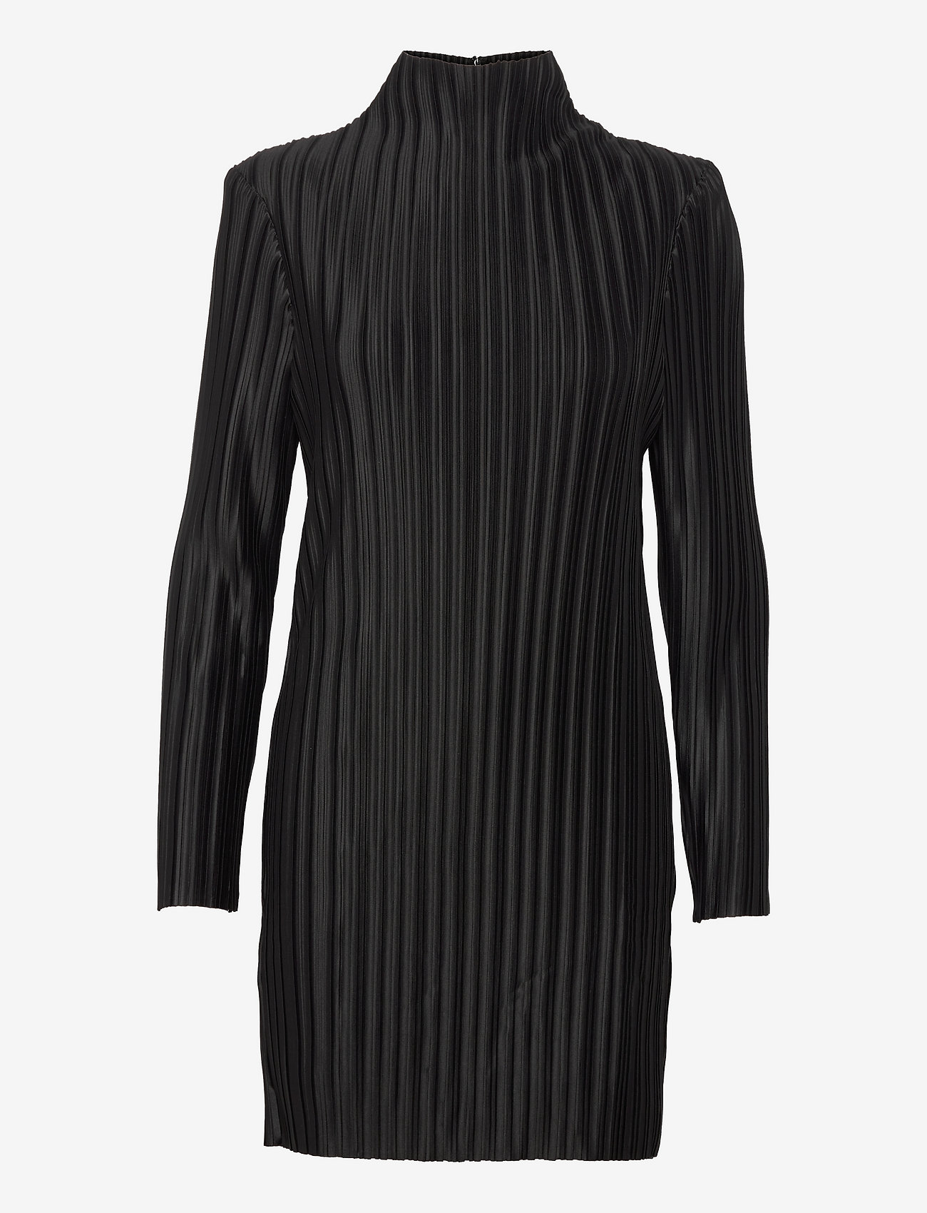 HAN Kjøbenhavn - High Neck Dress - black plissé - 0