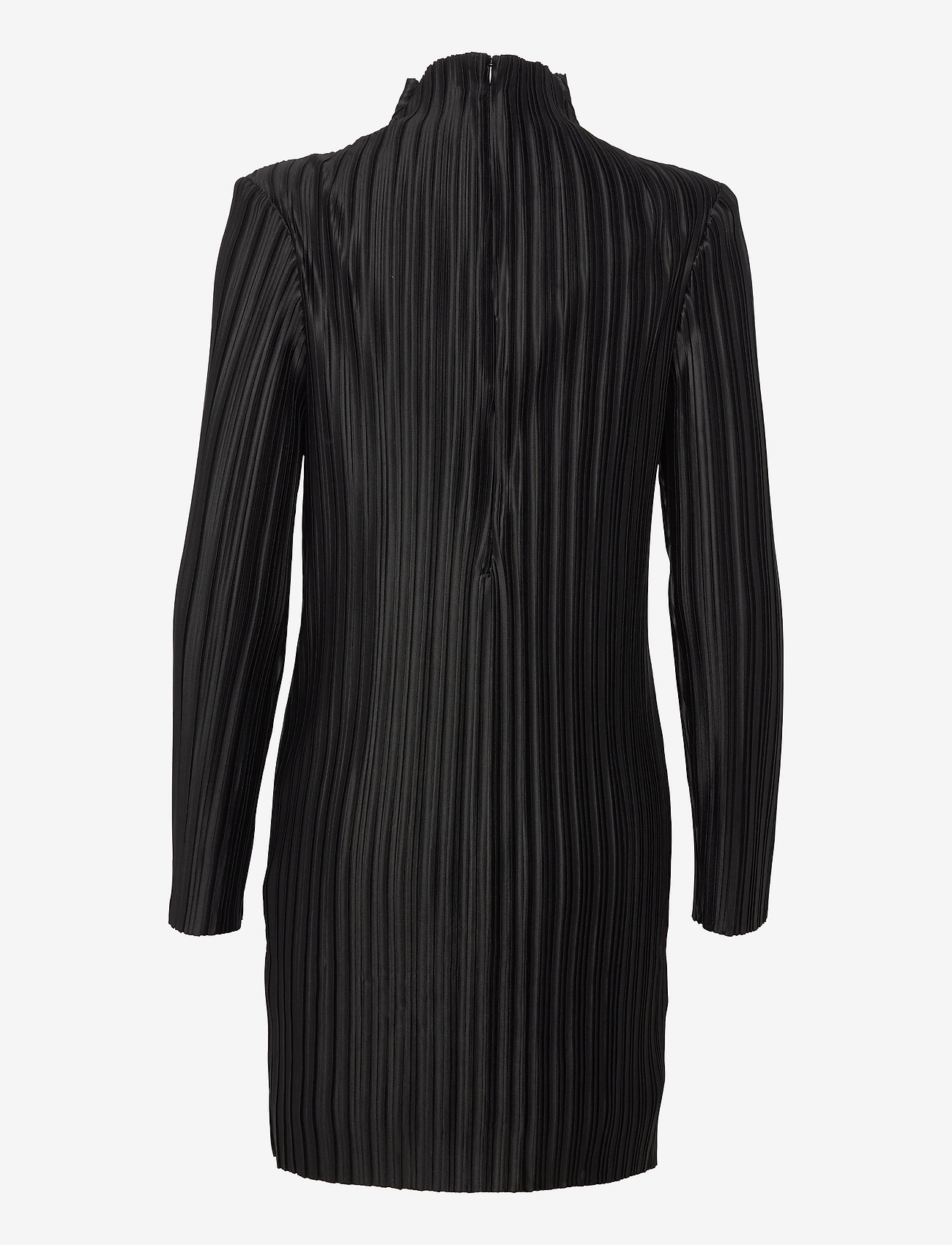 HAN Kjøbenhavn - High Neck Dress - black plissé - 1