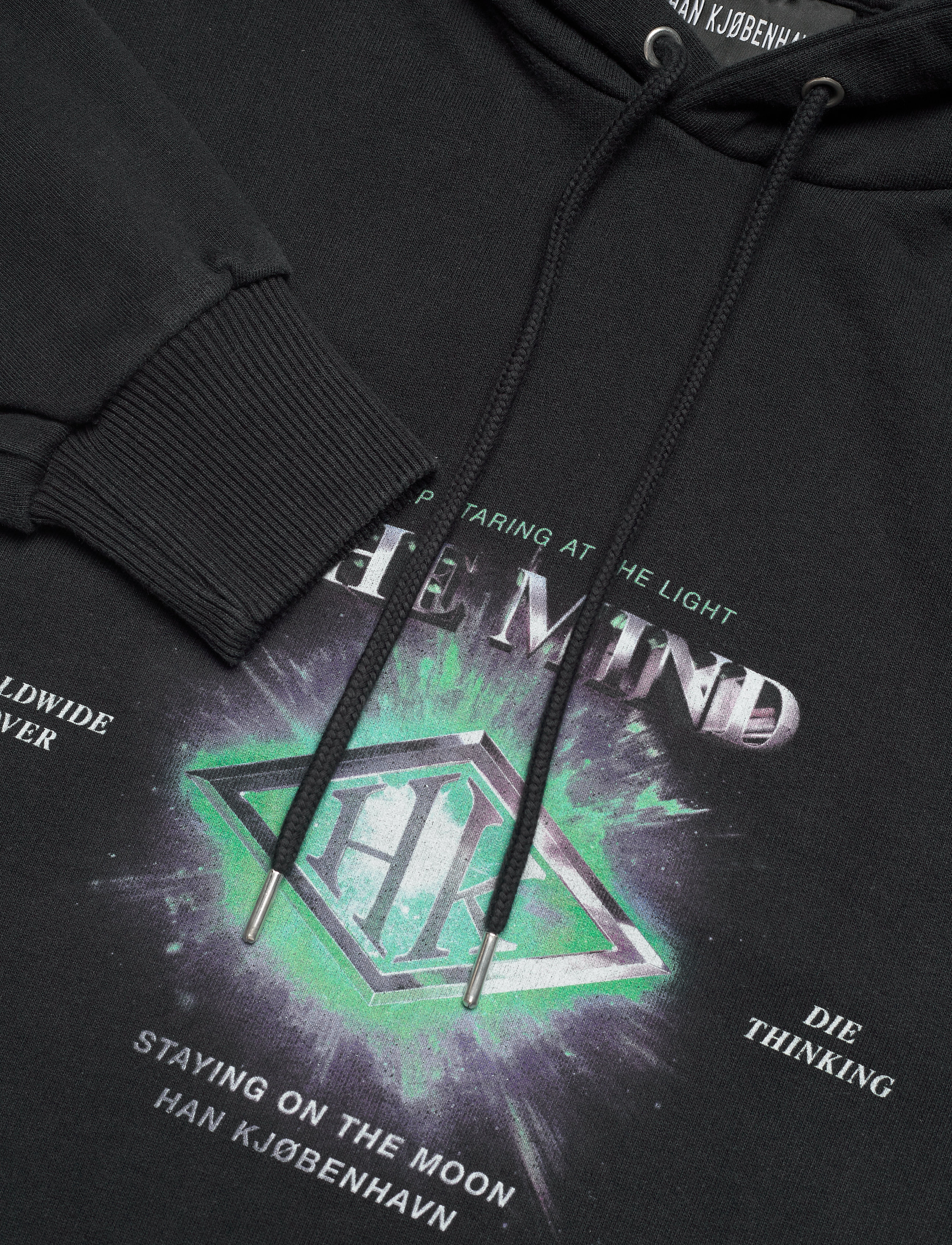 HAN Kjøbenhavn - Bulky Hoodie - faded black galaxy - 4