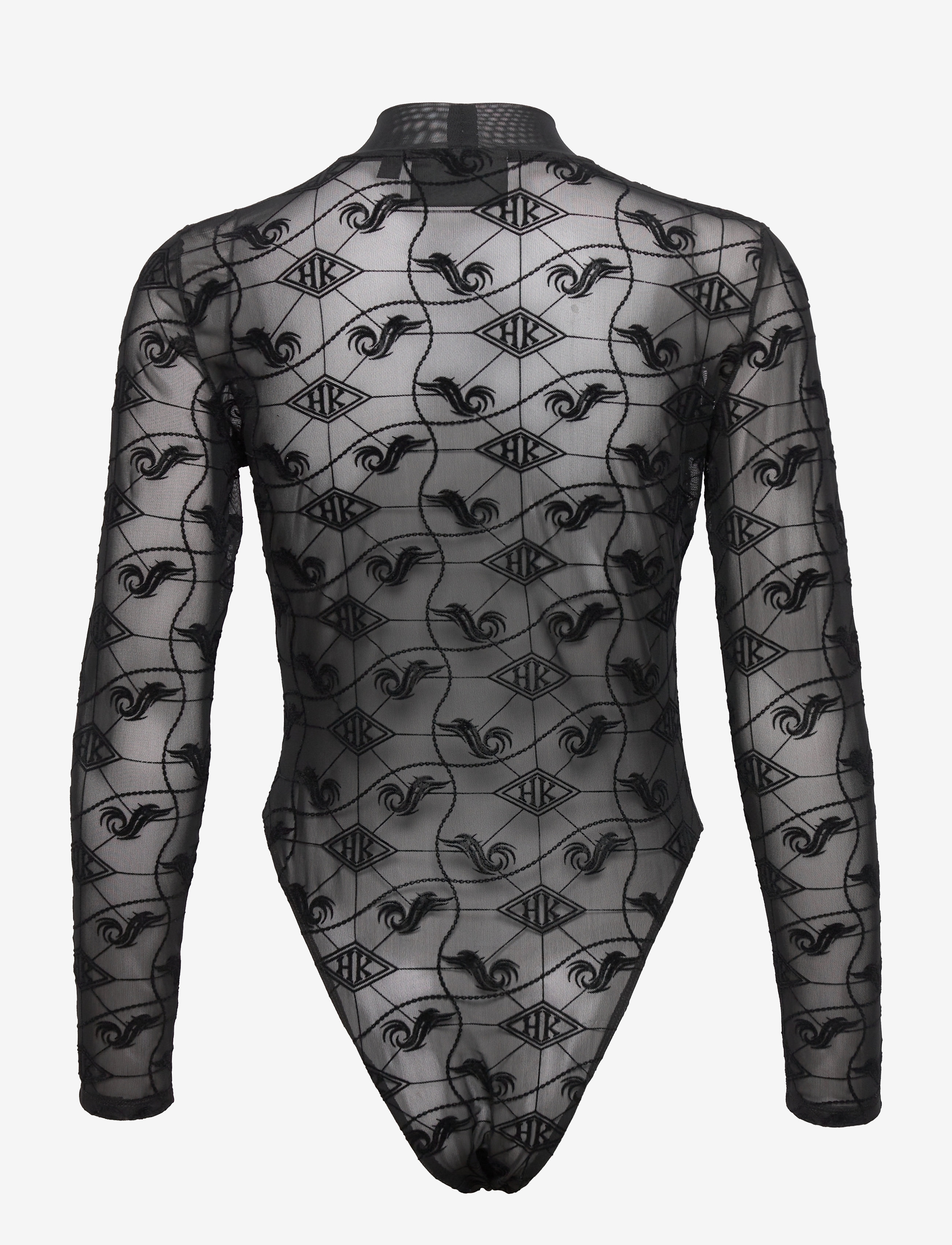HAN Kjøbenhavn - Monogram Bodysuit - black - 2