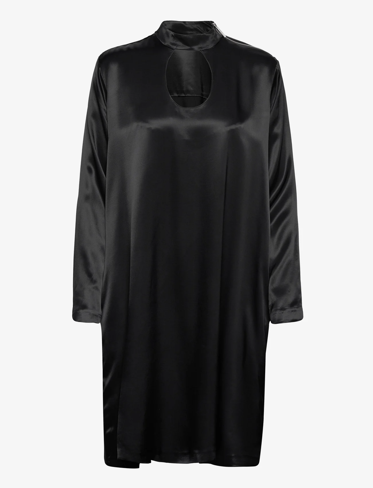 HAN Kjøbenhavn - Cut-out Dress - korte kjoler - black - 0