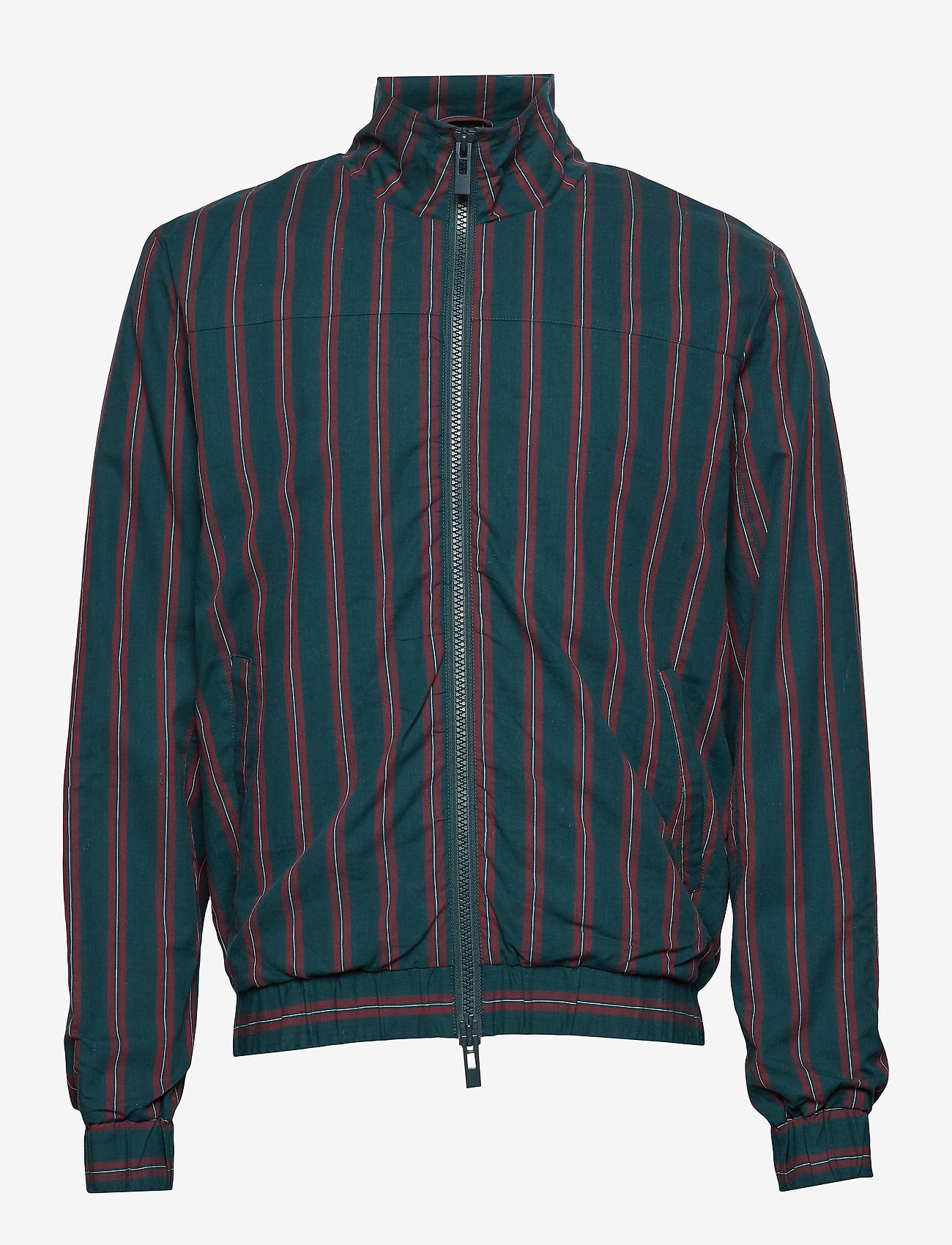 HAN Kjøbenhavn Clothing - Track Top - green stripe - 0