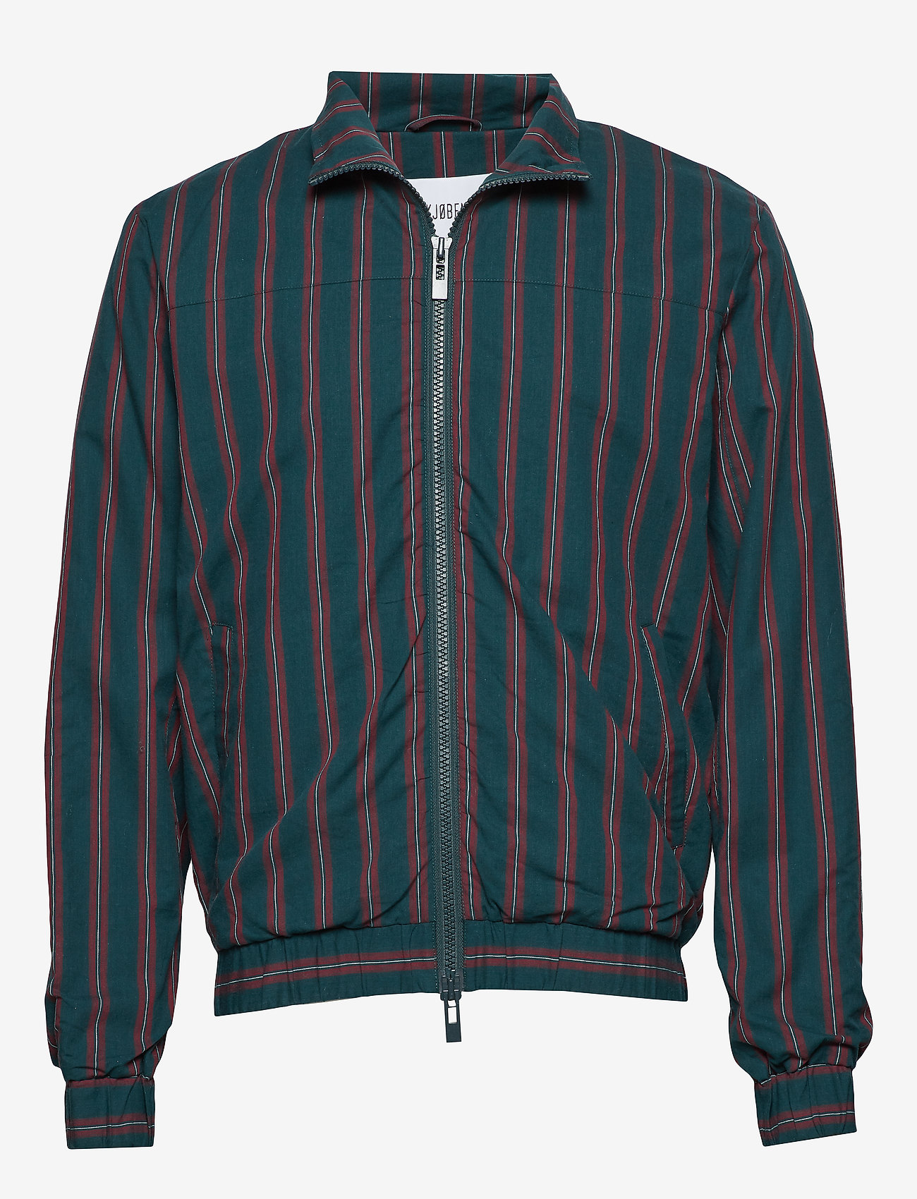 HAN Kjøbenhavn Clothing - Track Top - green stripe - 1