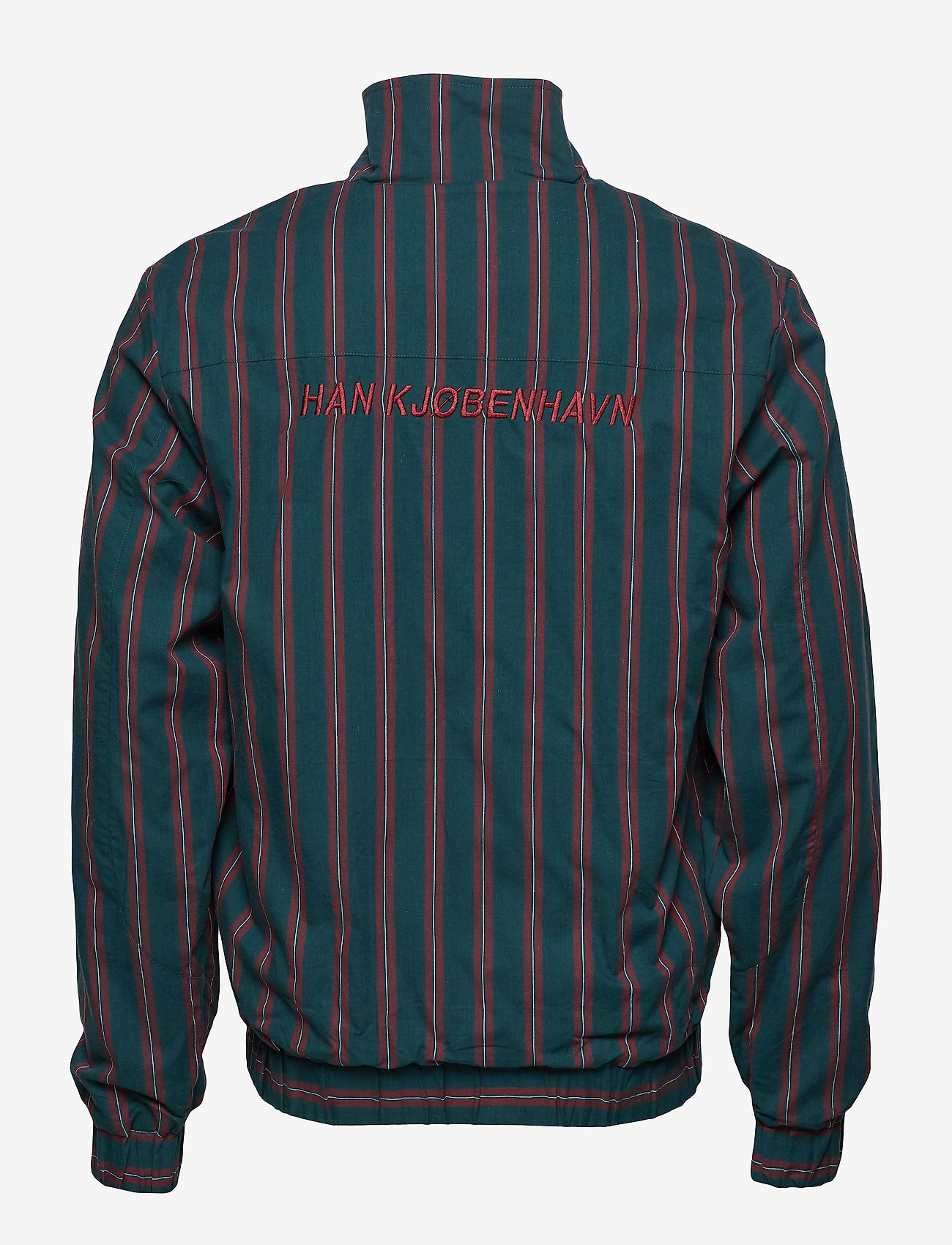 HAN Kjøbenhavn Clothing - Track Top - green stripe - 2