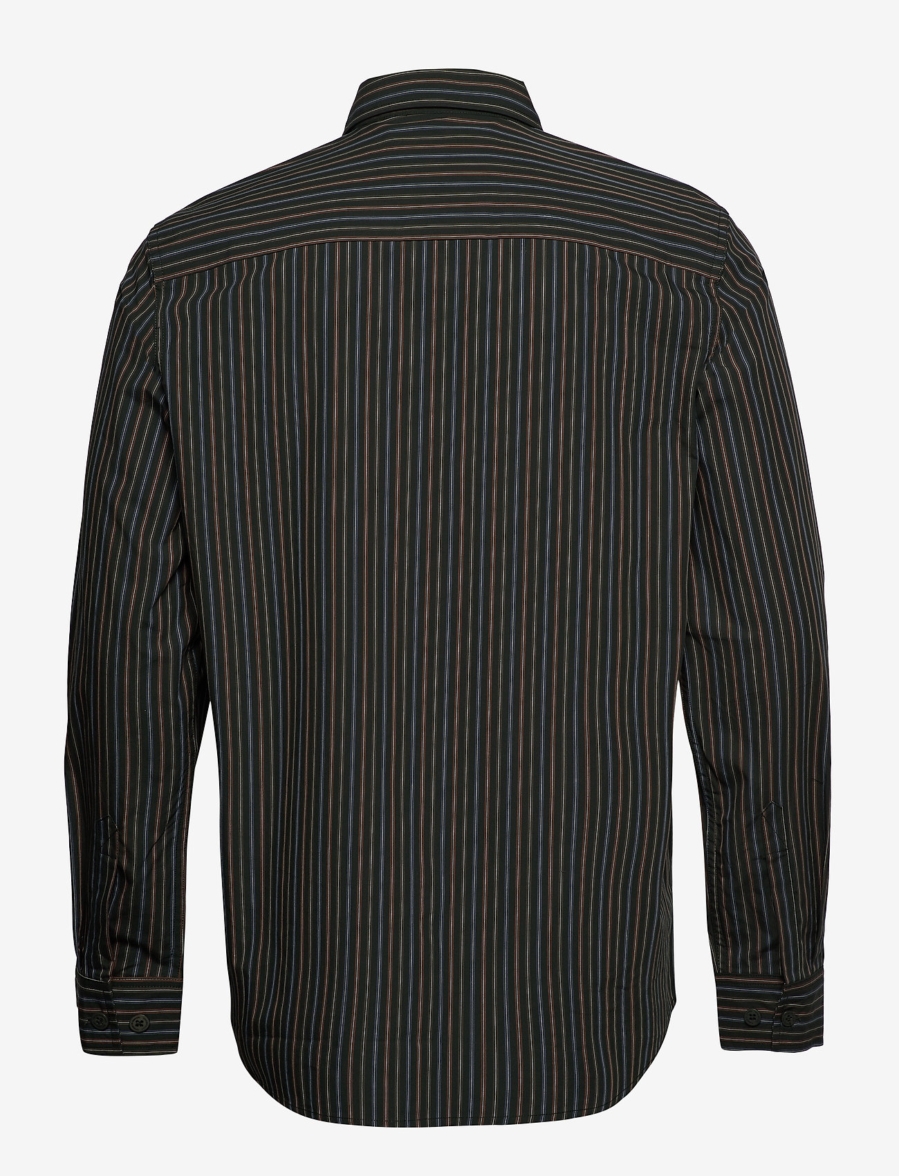 HAN Kjøbenhavn Clothing - One Pocket Shirt - green stripe - 1