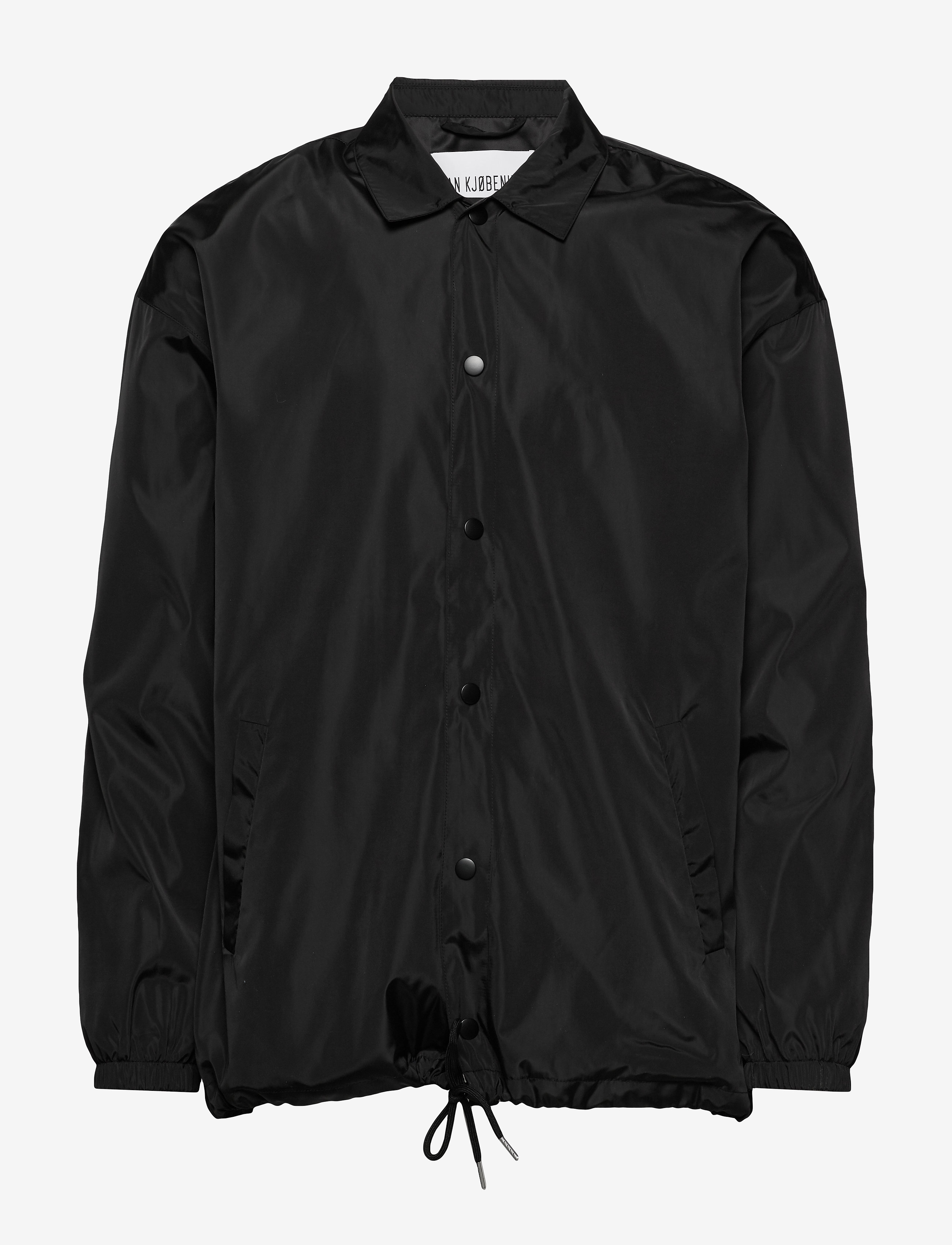 HAN Kjøbenhavn Clothing - Coach Jacket - black nylon - 0