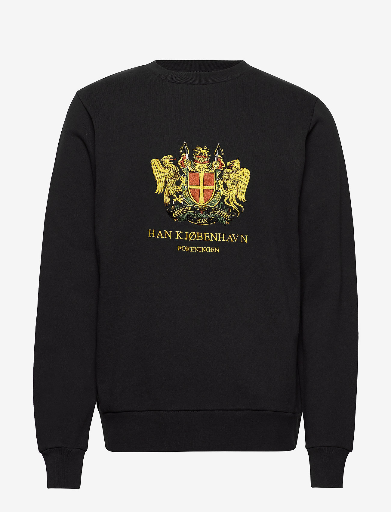 HAN Kjøbenhavn Clothing - Artwork Crew - faded black - 0