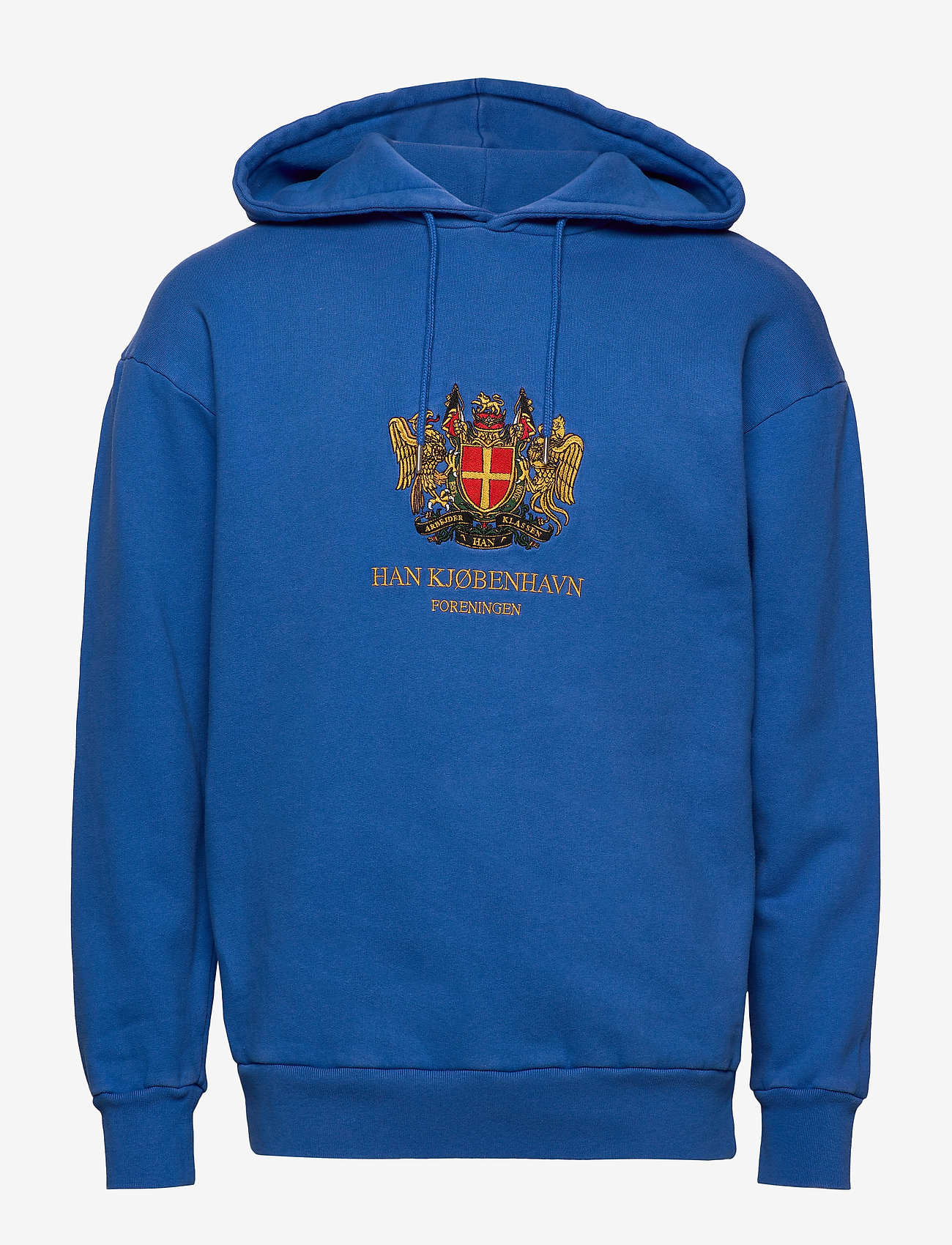 HAN Kjøbenhavn Clothing - Artwork Hoodie - blue - 0