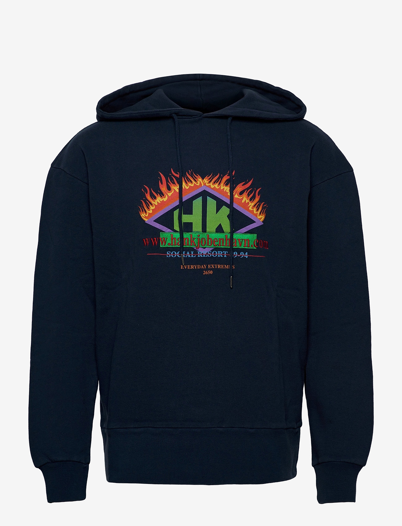HAN Kjøbenhavn Clothing - Bulky Hoodie - faded navy - 0