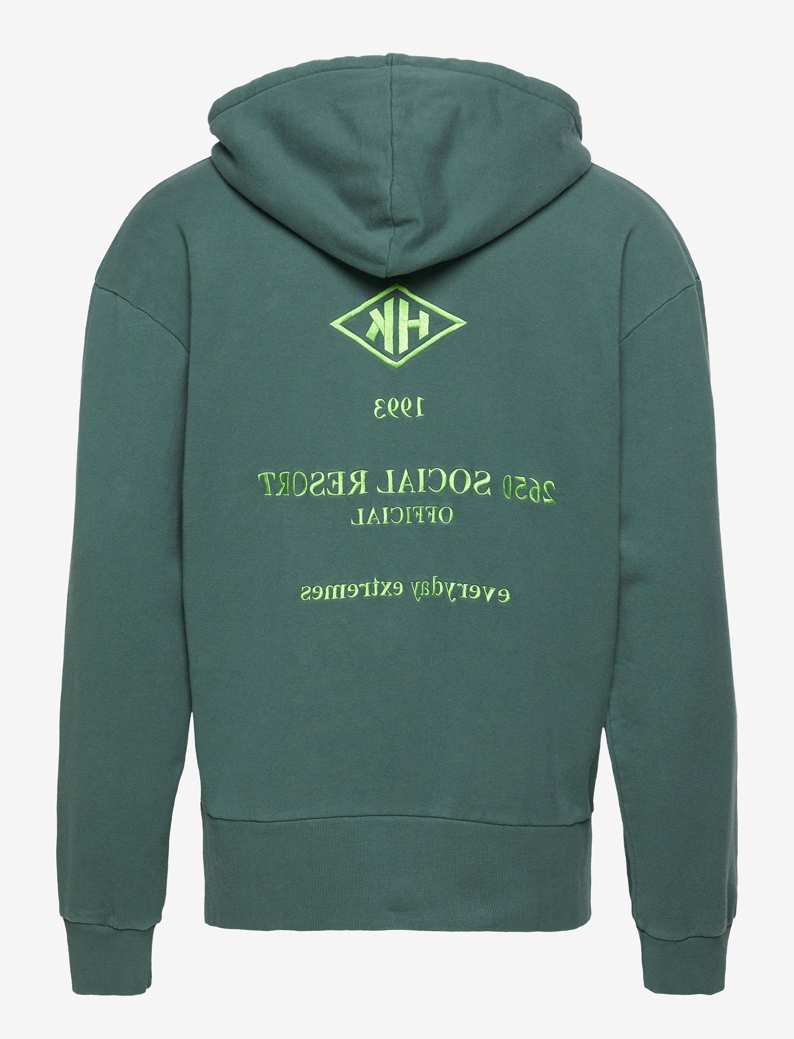 HAN Kjøbenhavn Clothing - Bulky Hoodie - faded green - 1