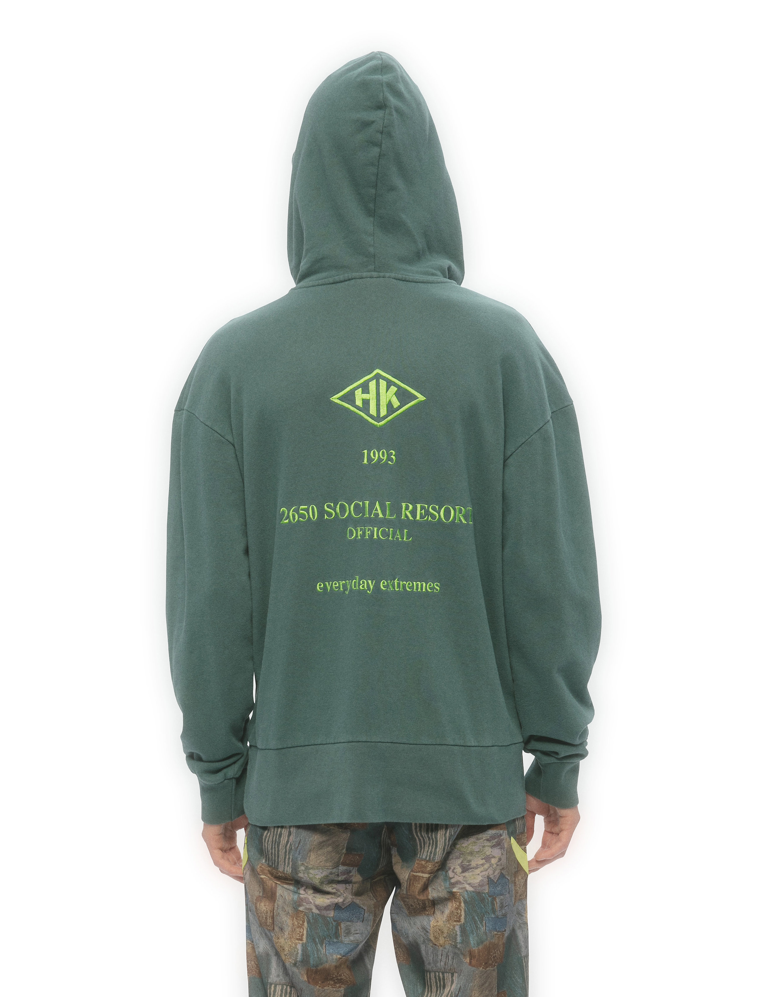 HAN Kjøbenhavn Clothing - Bulky Hoodie - faded green - 2