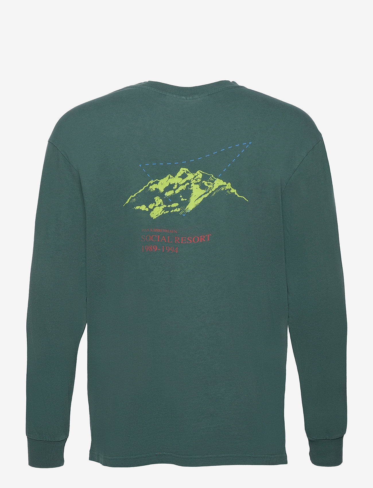 HAN Kjøbenhavn Clothing - Boxy Tee Long Sleeve - faded green - 1