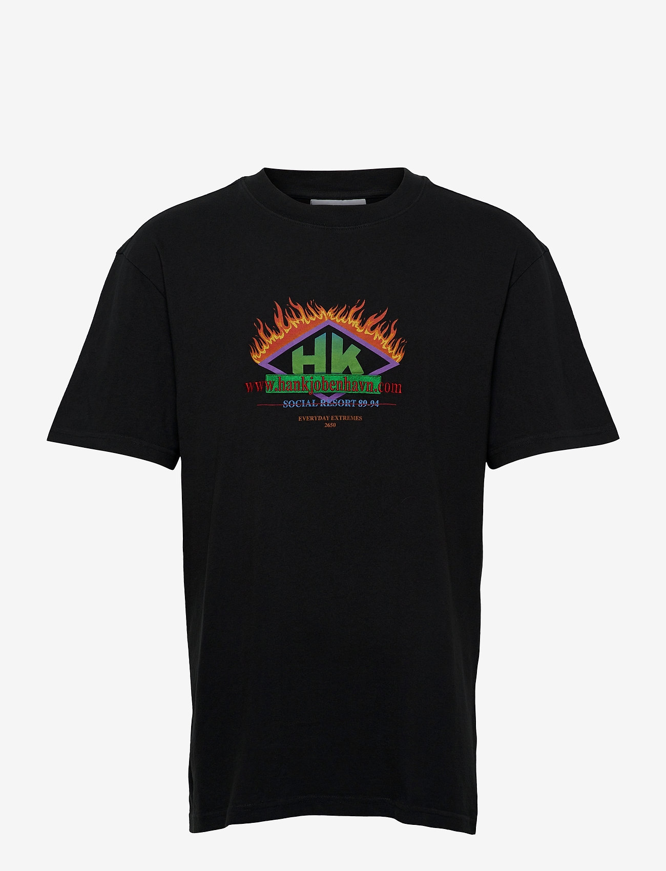 HAN Kjøbenhavn Clothing - Boxy Tee - faded black - 0