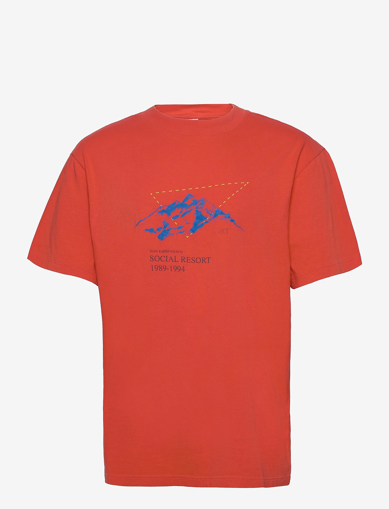 HAN Kjøbenhavn Clothing - Boxy Tee - faded red - 0