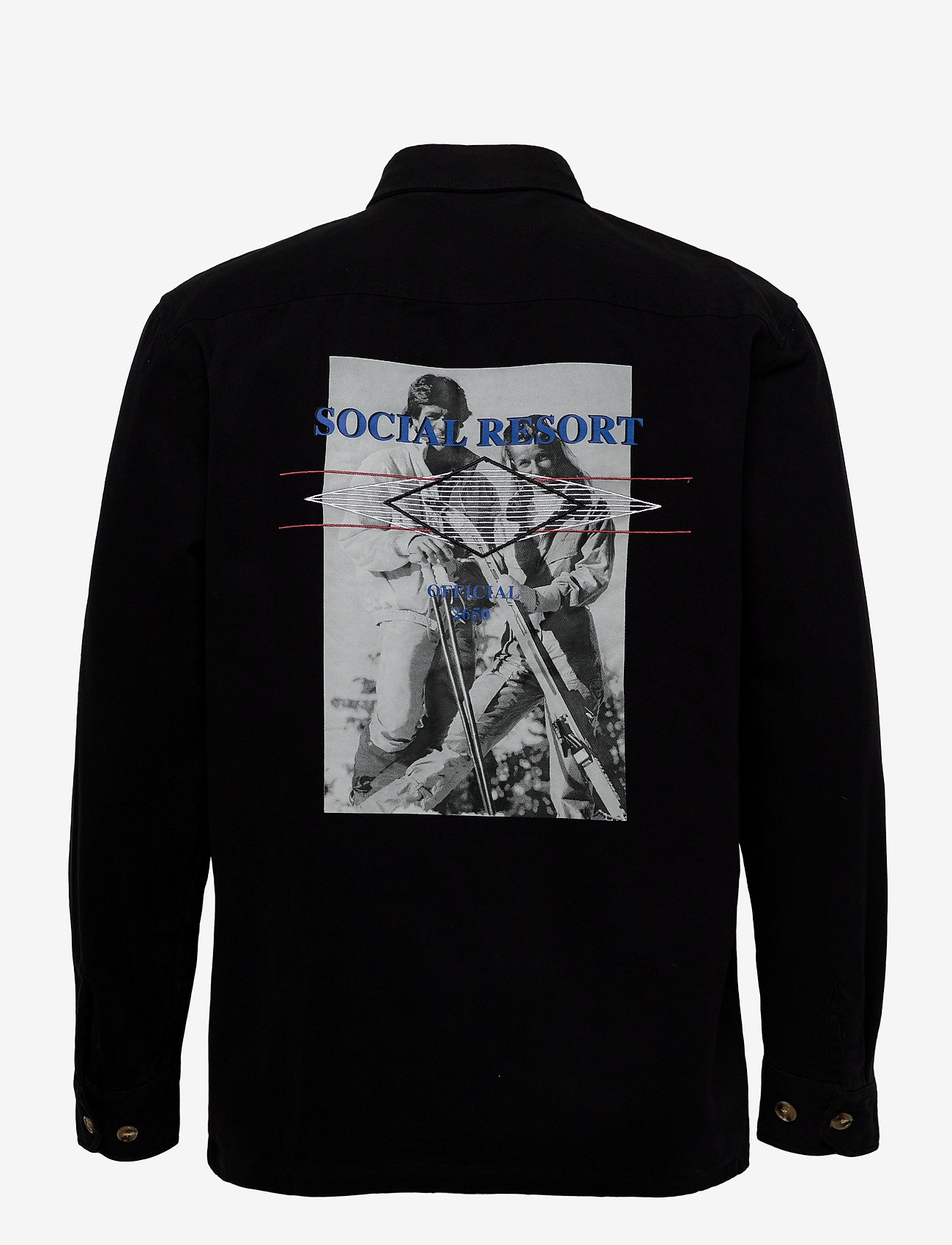 HAN Kjøbenhavn Clothing - Boxy Shirt - black twill - 1