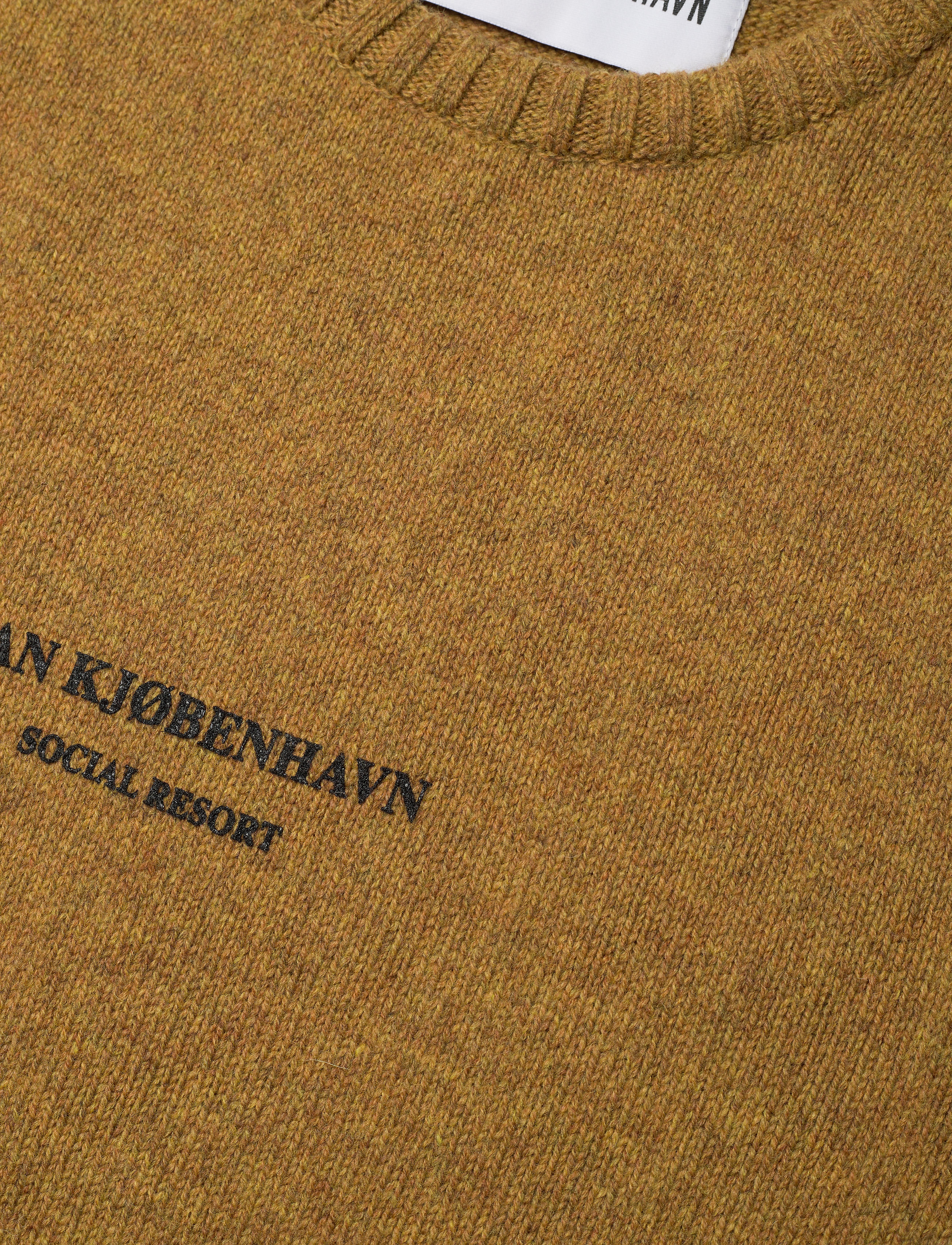 HAN Kjøbenhavn Clothing - Bulky Knit Mustard - mustard - 2