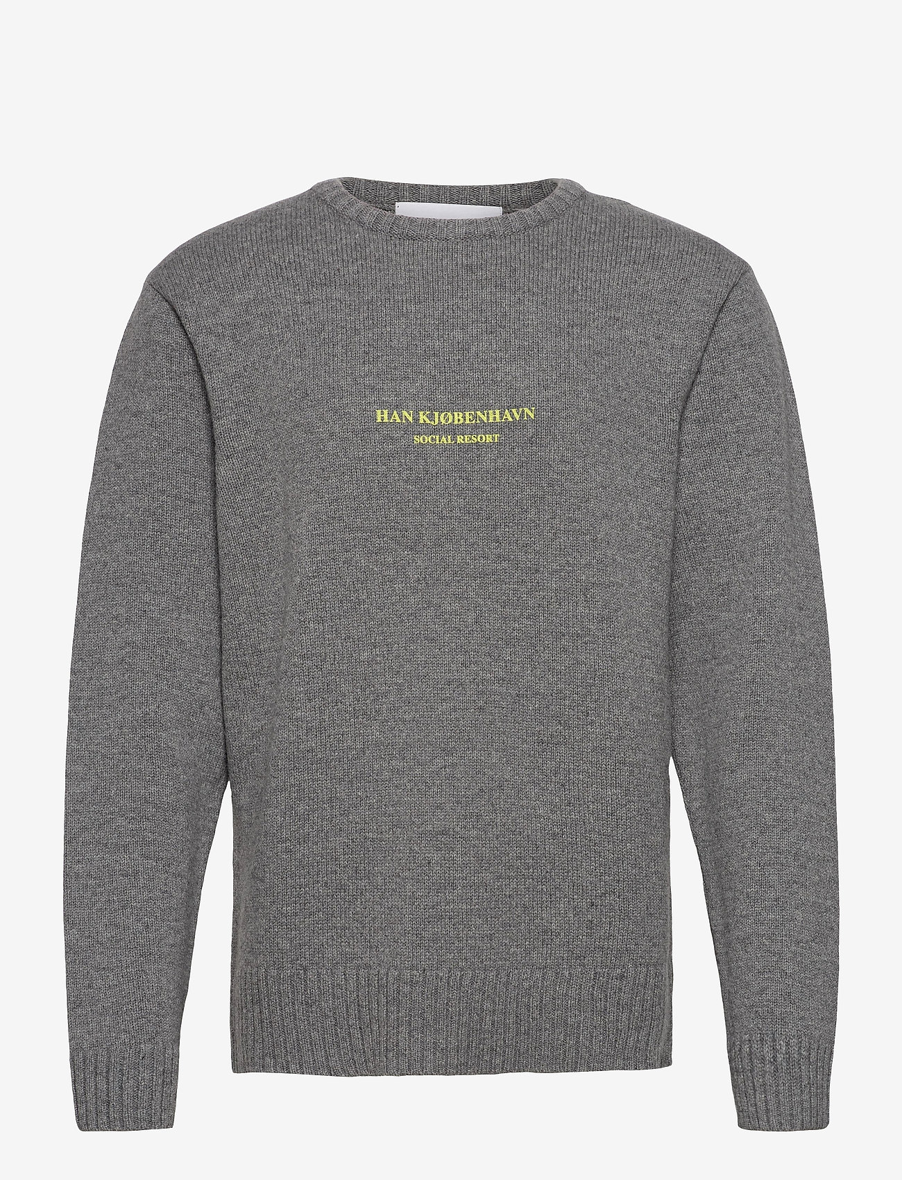 HAN Kjøbenhavn Clothing - Bulky Knit Grey - grey melange - 0