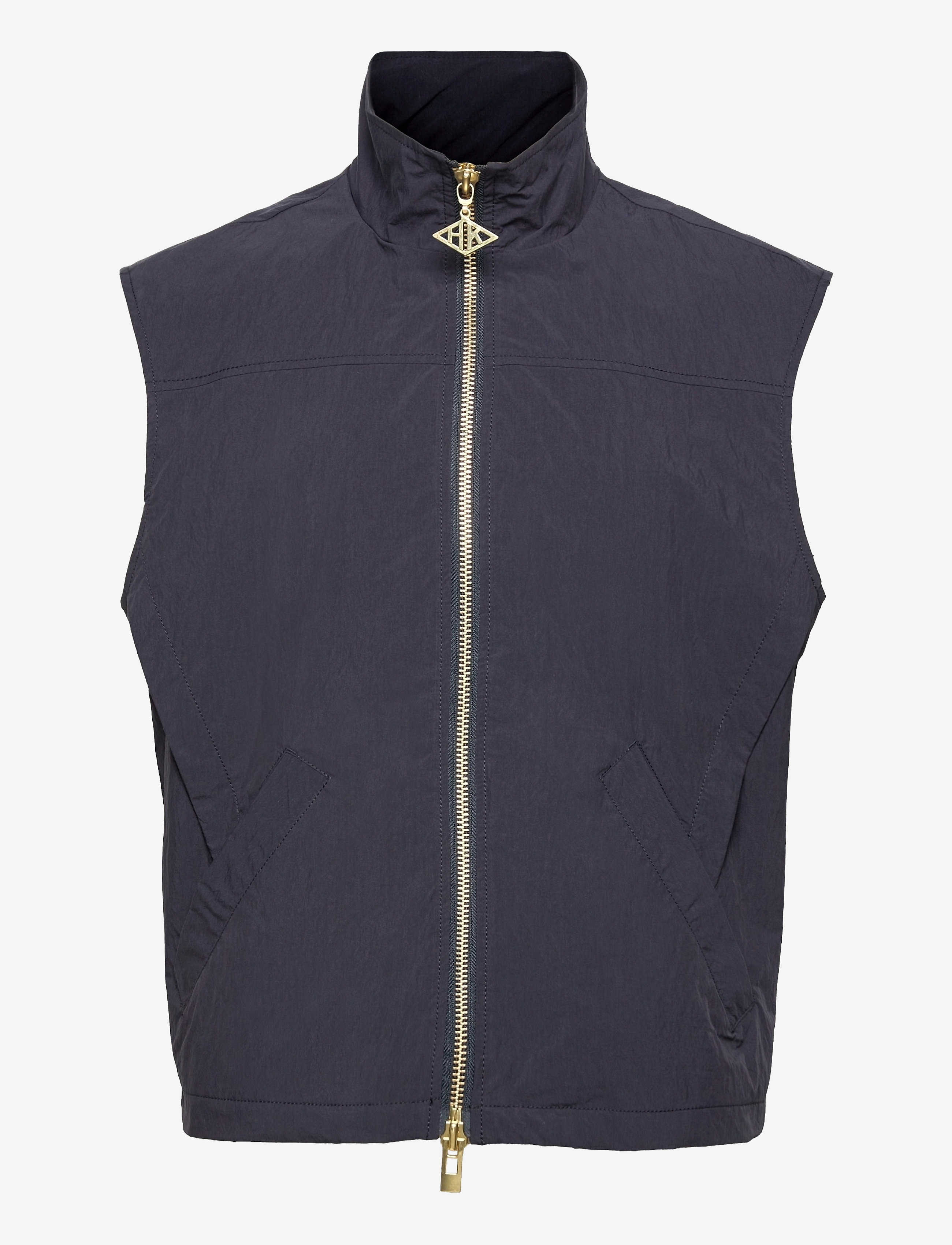 HAN Kjøbenhavn Clothing - Track Vest - dusty navy - 0