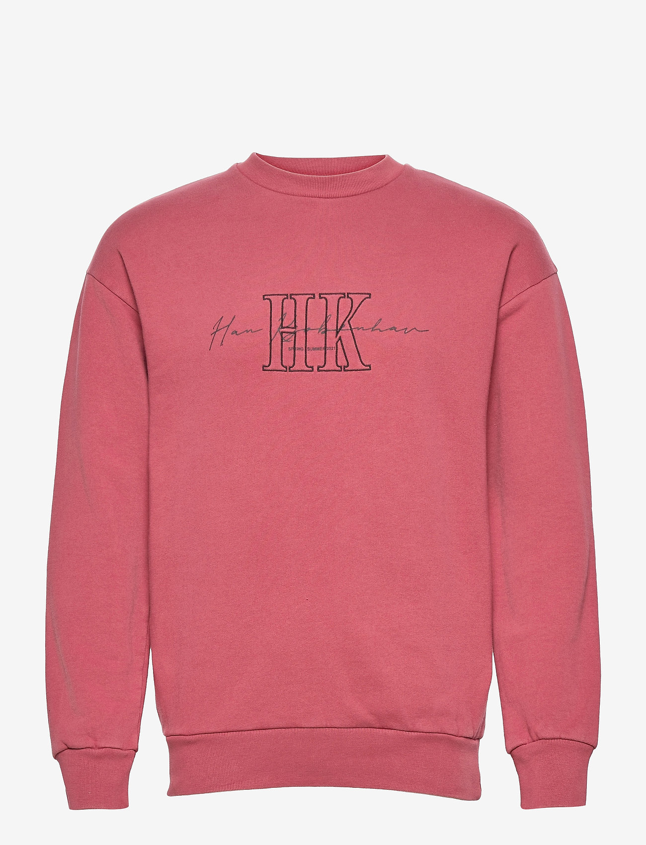 HAN Kjøbenhavn Clothing - Artwork Crew - faded dark red hk - 0