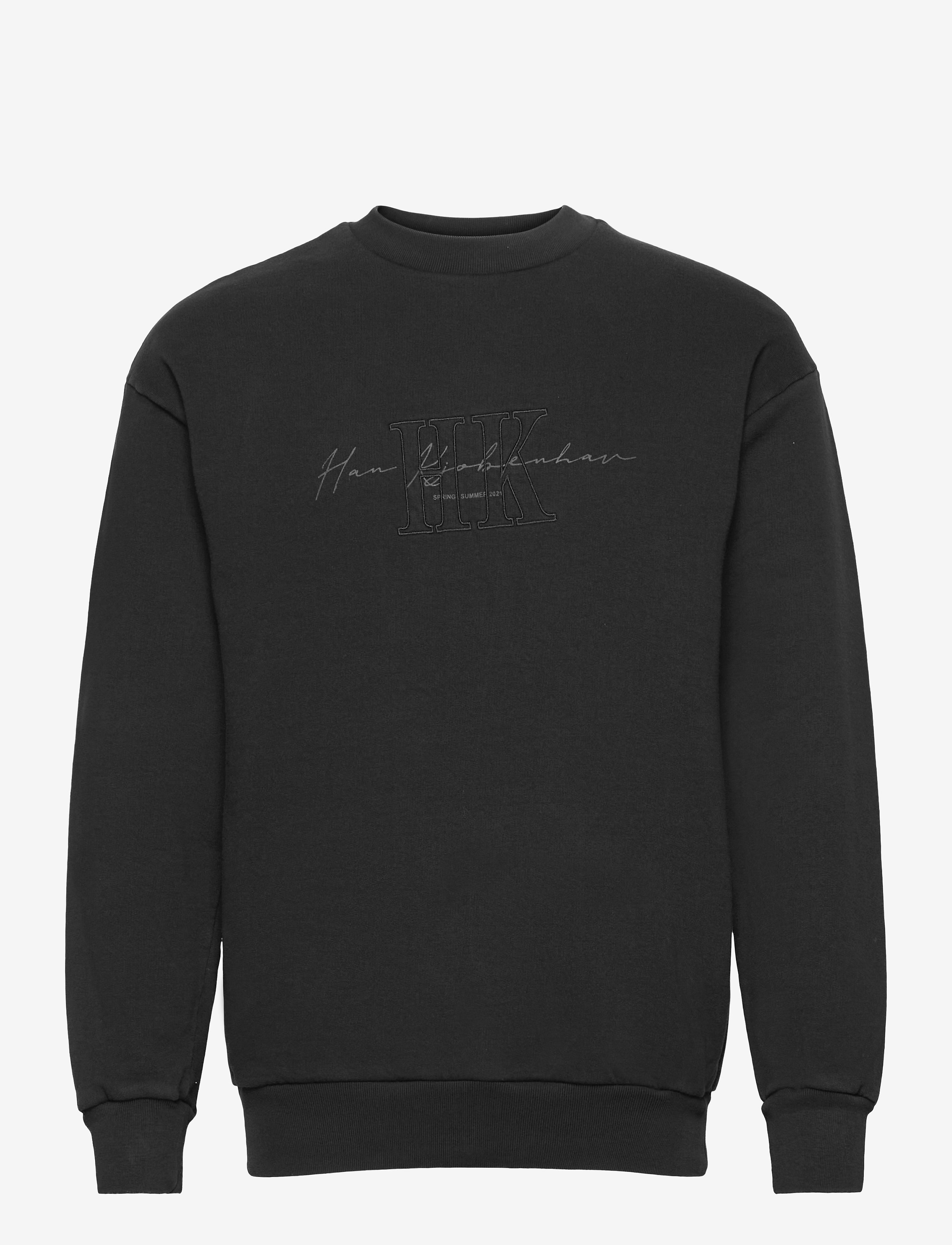 HAN Kjøbenhavn Clothing - Artwork Crew - faded black hk - 0