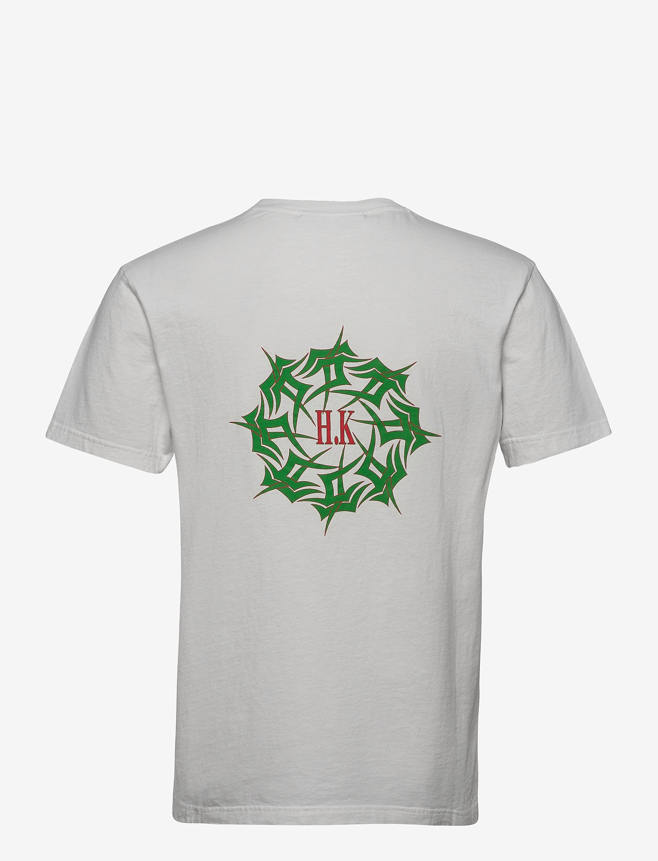 HAN Kjøbenhavn Clothing - Artwork Tee - off white tribal - 1