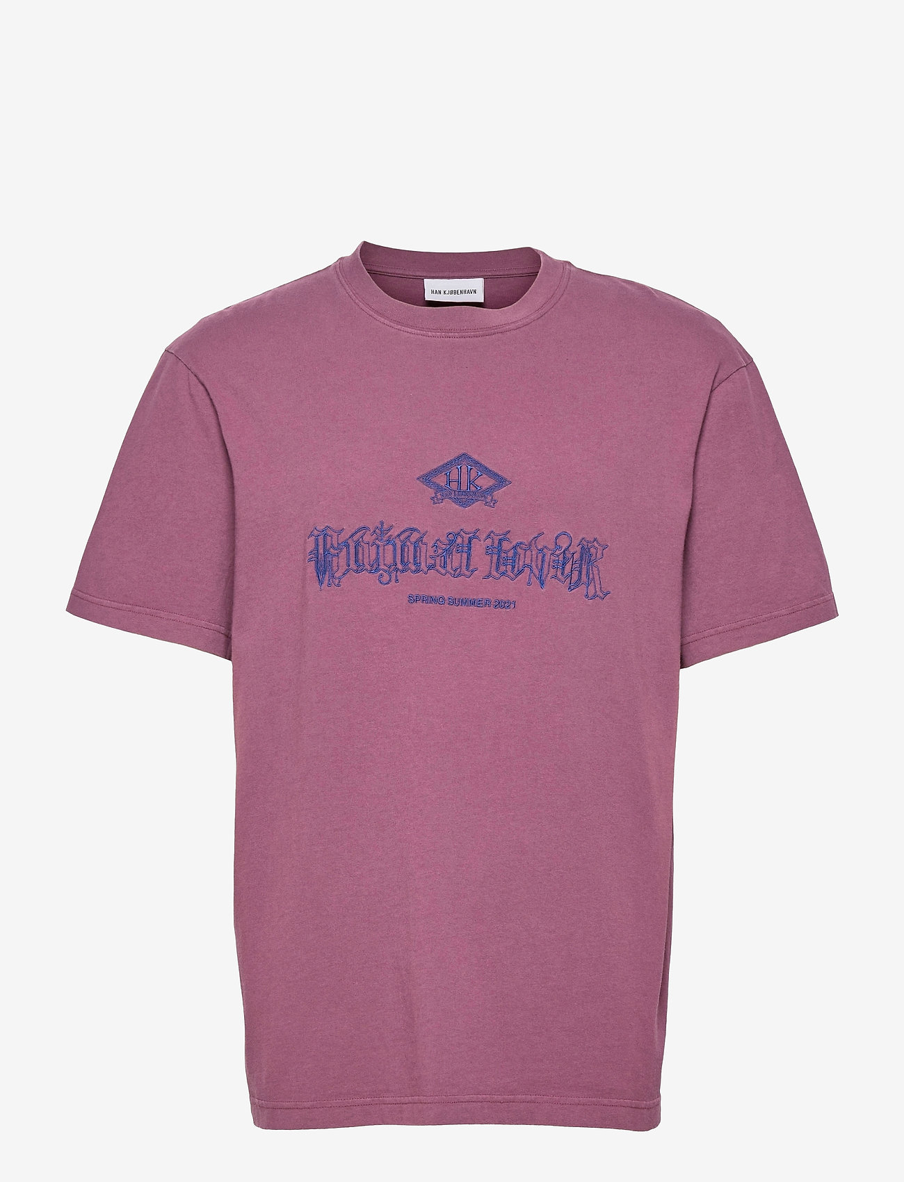 HAN Kjøbenhavn Clothing - Artwork Tee - faded burgundy - 0