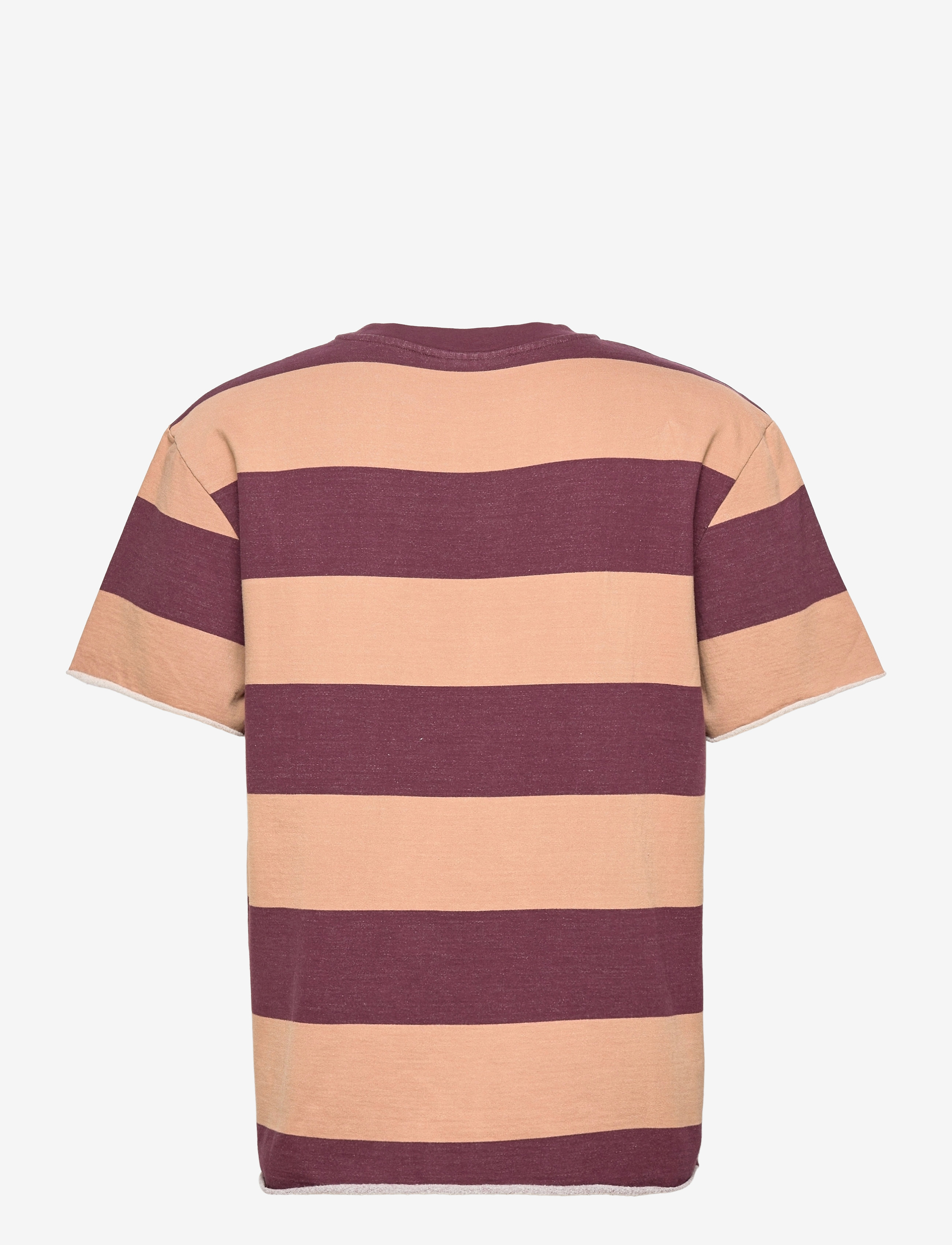 HAN Kjøbenhavn Clothing - Chunky Tee - brown stripe - 1