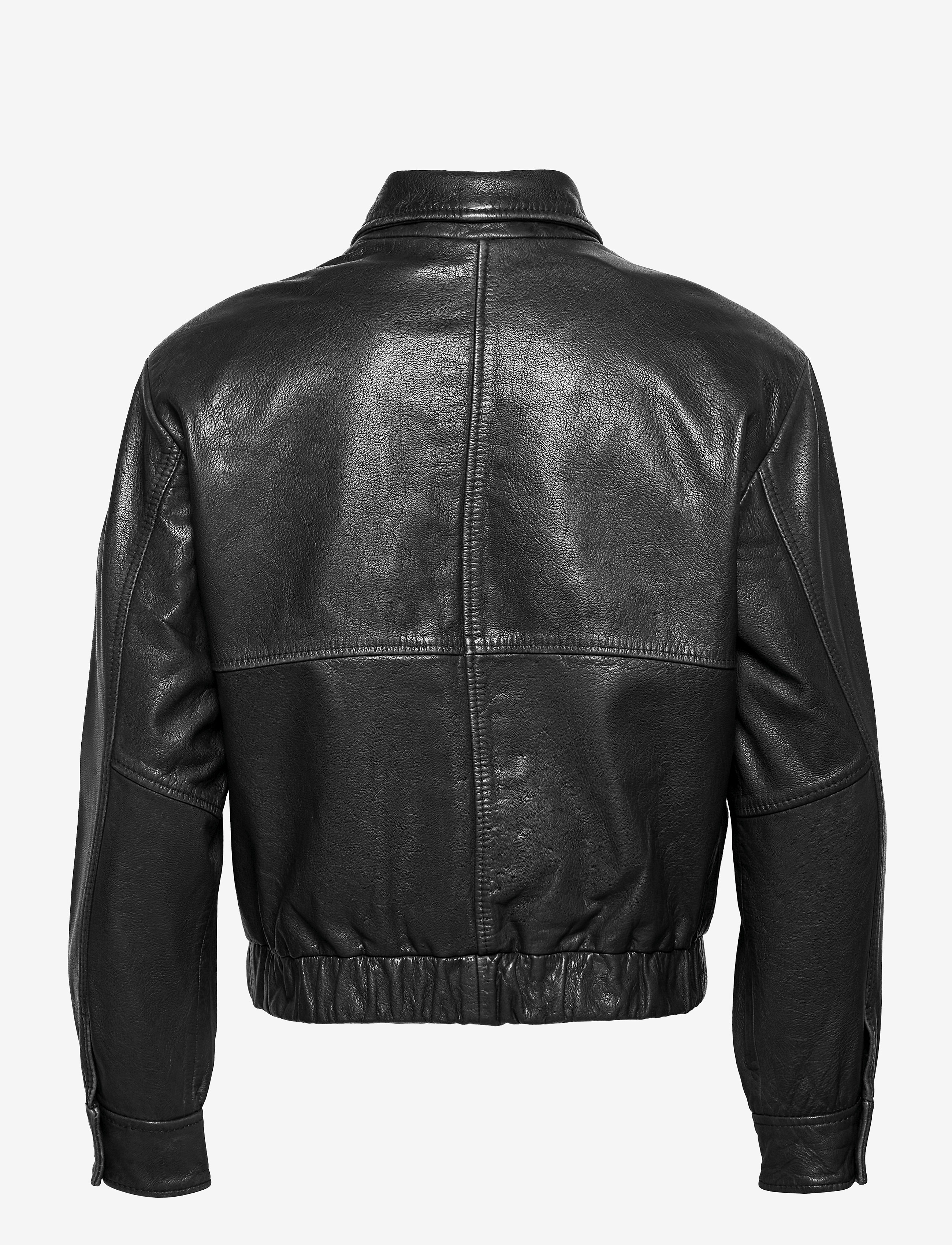 HAN Kjøbenhavn Clothing - Bomber Jacket - black leather - 2